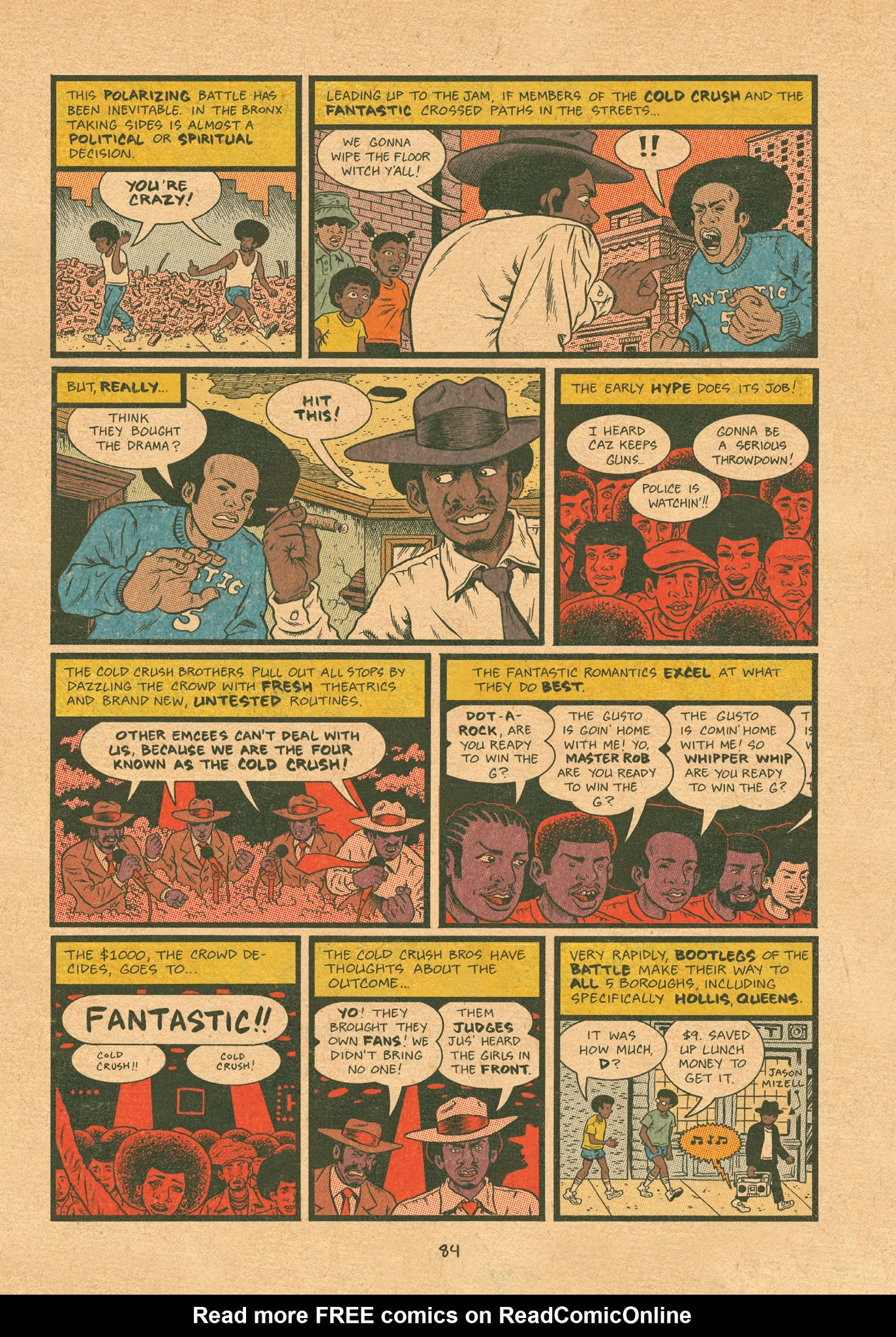 Read online Hip Hop Family Tree (2013) comic -  Issue # TPB 1 - 85