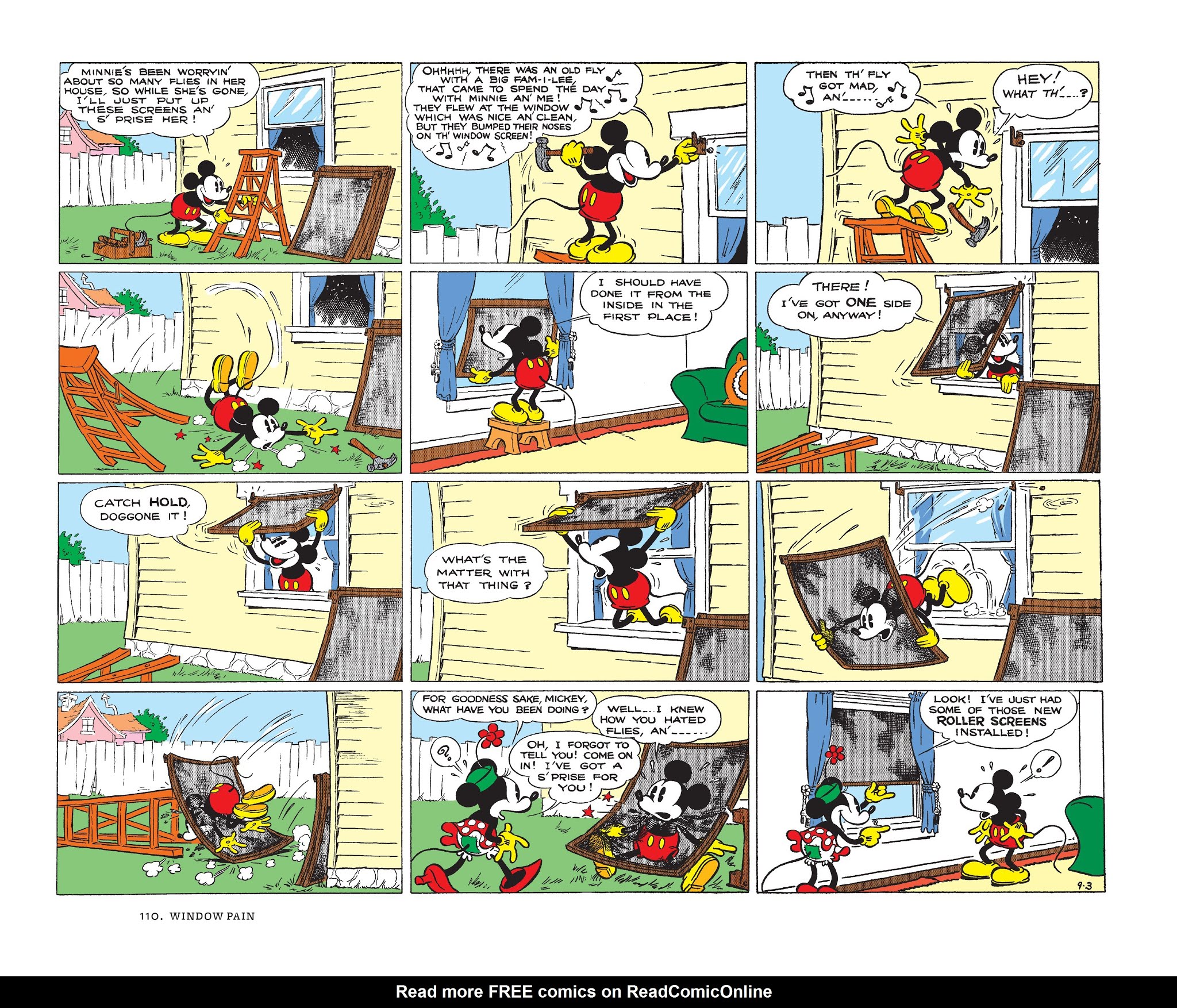 Read online Walt Disney's Mickey Mouse Color Sundays comic -  Issue # TPB 1 (Part 2) - 10