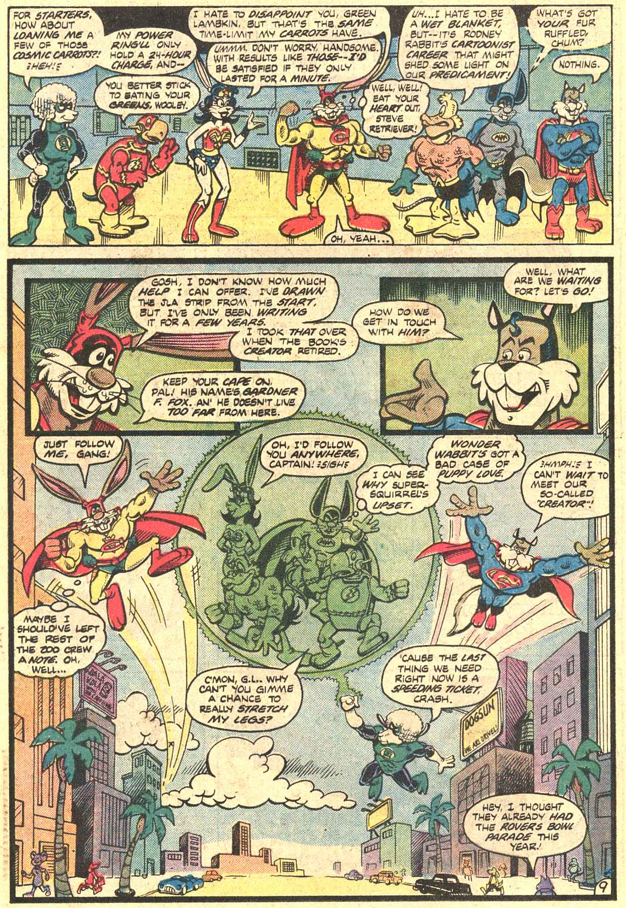 Read online Captain Carrot and His Amazing Zoo Crew! comic -  Issue #14 - 10