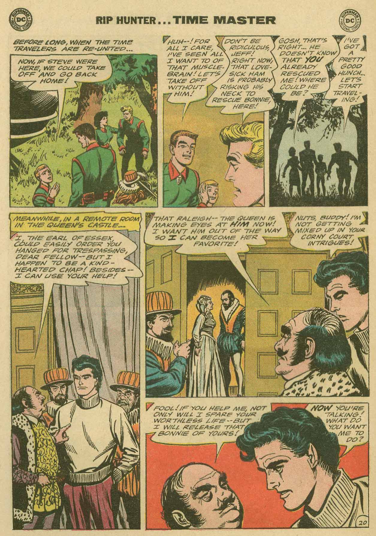 Read online Rip Hunter...Time Master comic -  Issue #24 - 28