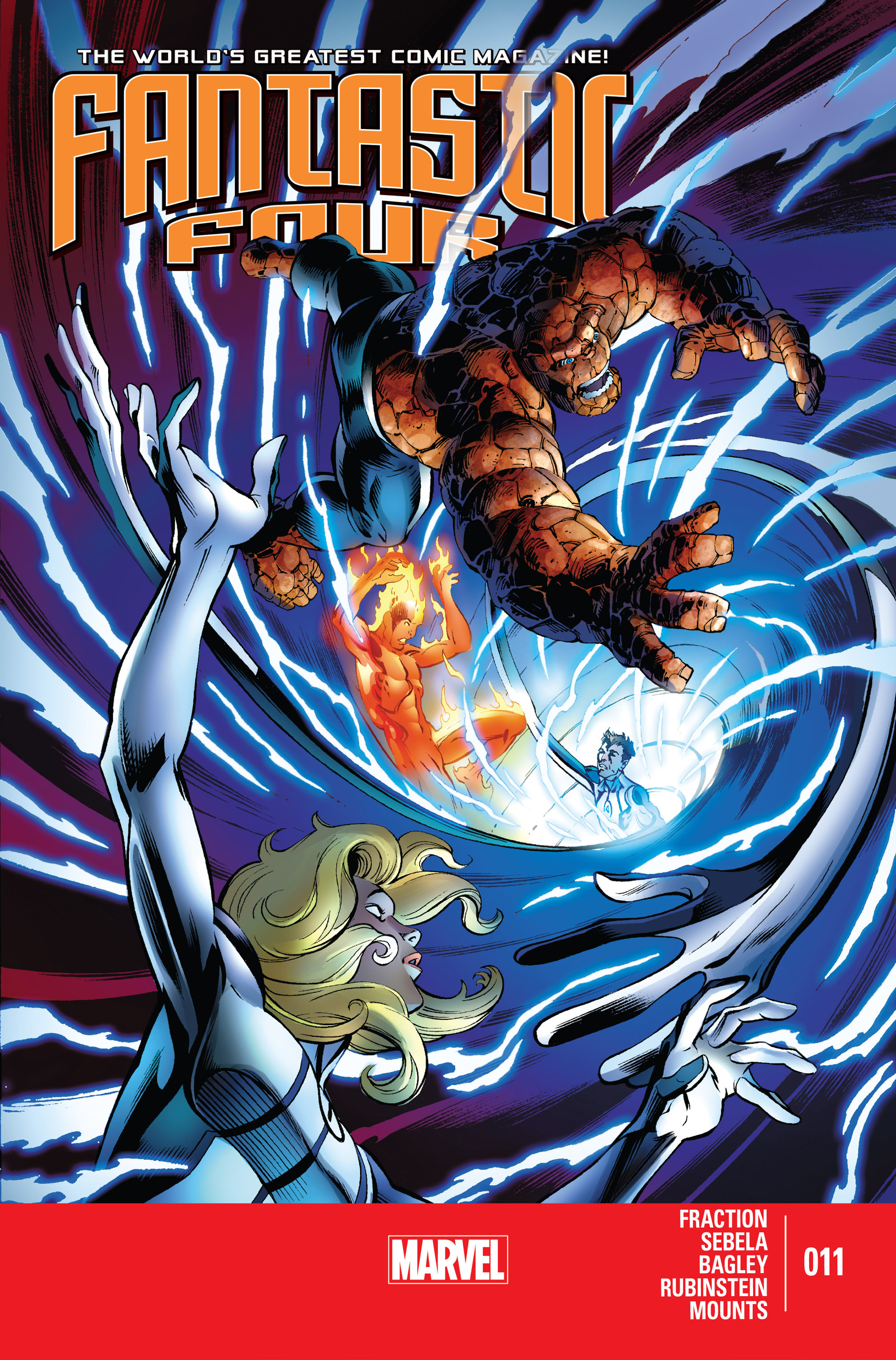 Read online Fantastic Four (2013) comic -  Issue #11 - 1