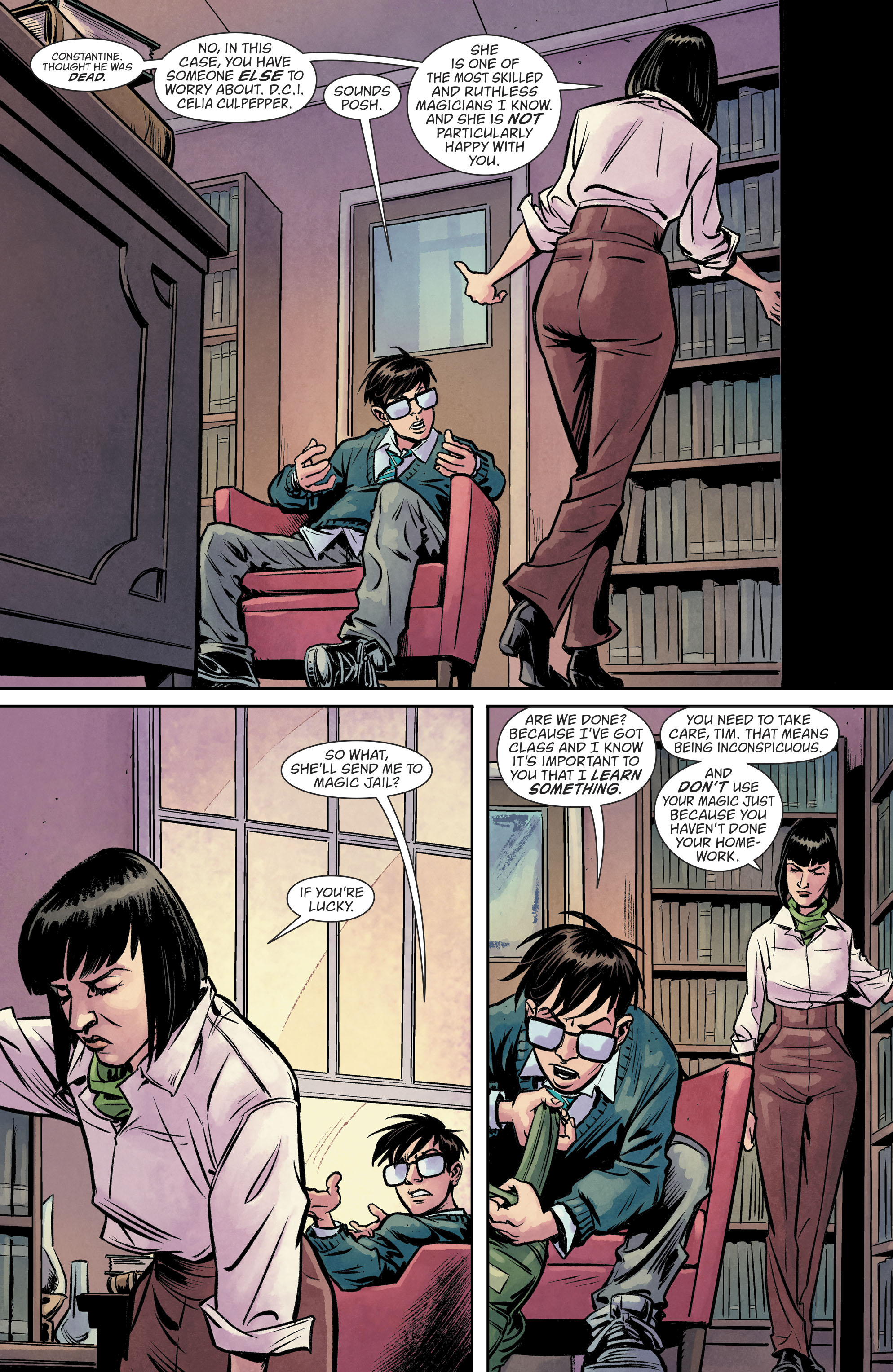 Read online Books of Magic (2018) comic -  Issue #15 - 8