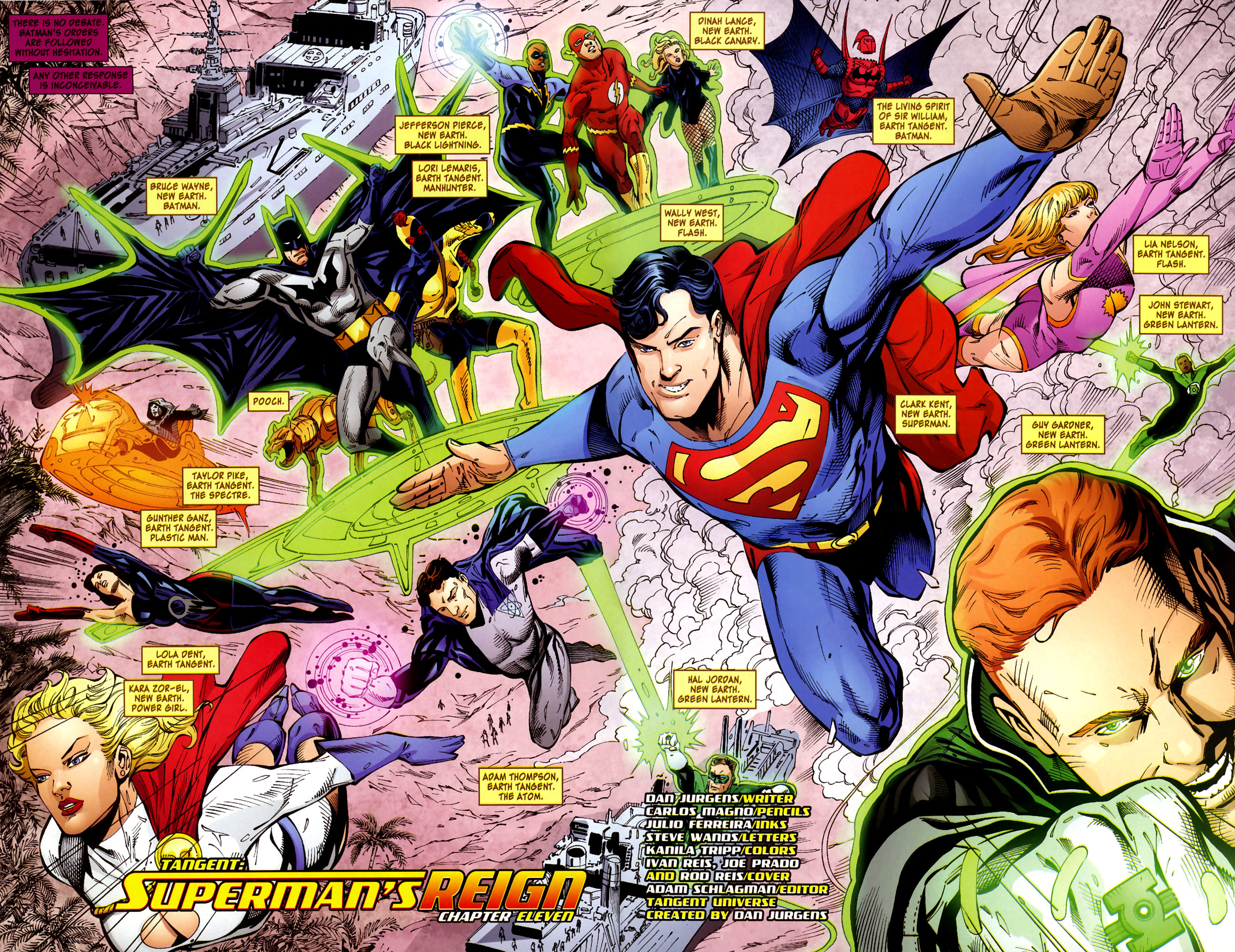 Read online Tangent: Superman's Reign comic -  Issue #11 - 3