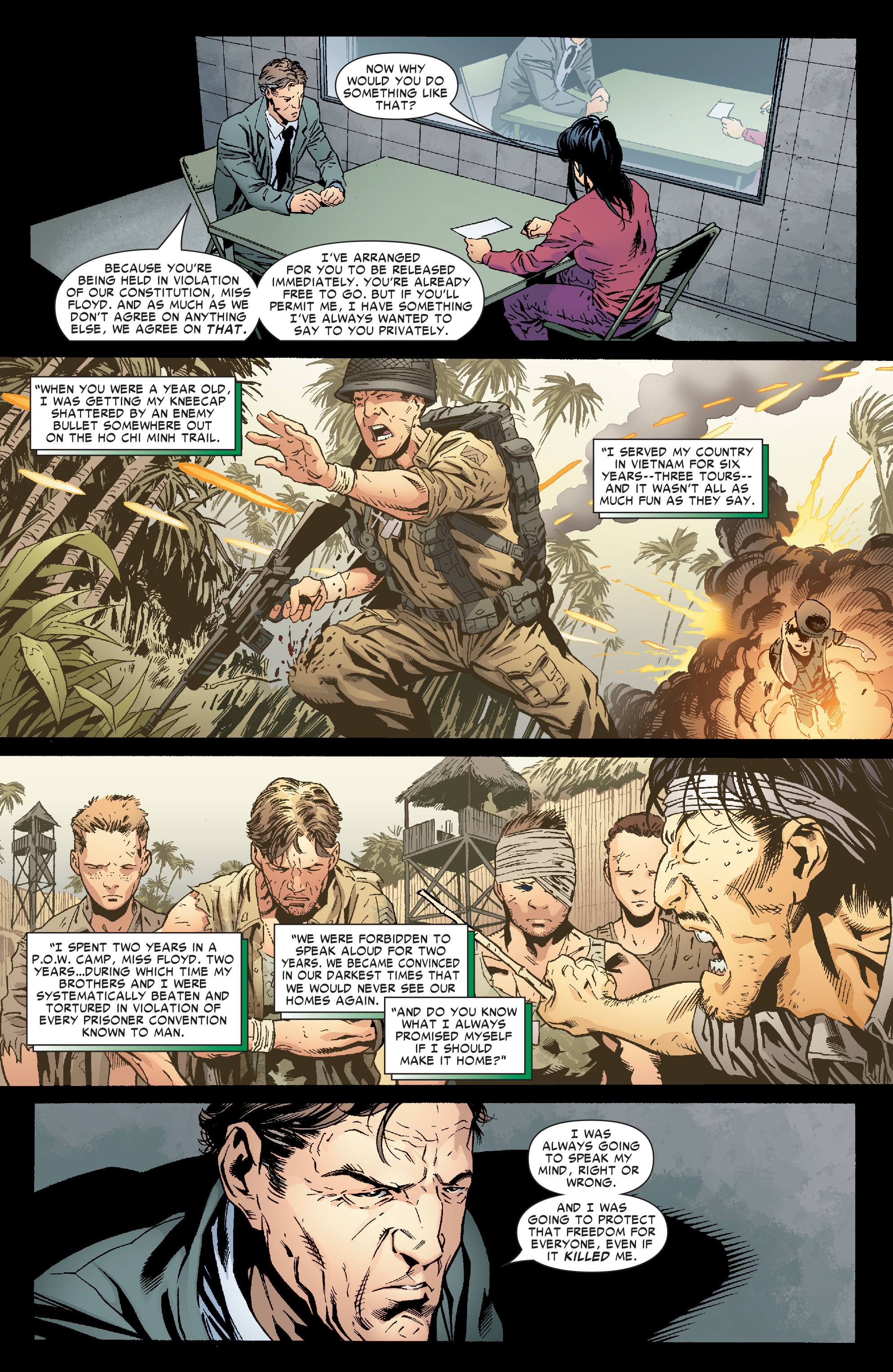 Read online Civil War: Front Line comic -  Issue #7 - 10