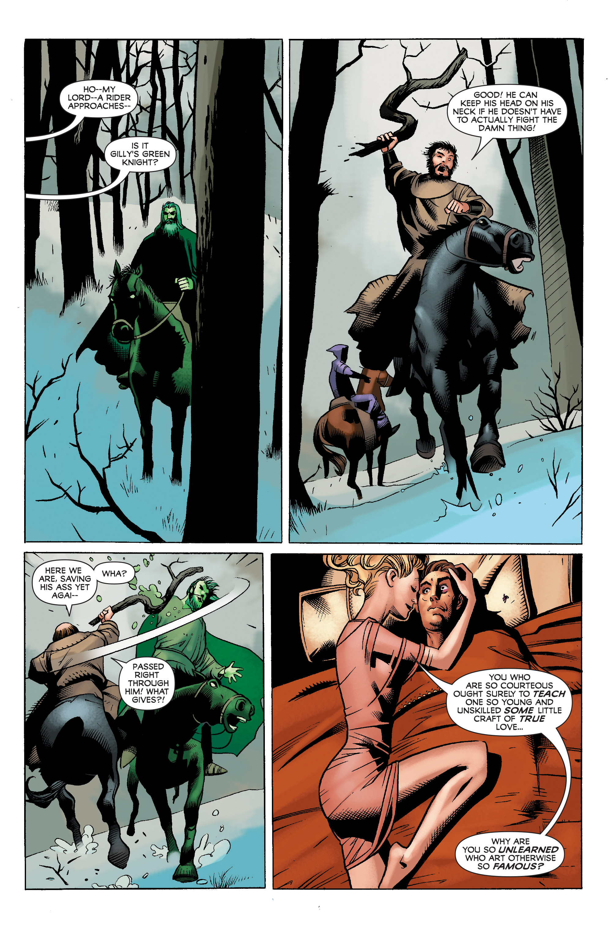 Read online Immortal Brothers: The Tale of the Green Knight comic -  Issue # Full - 23