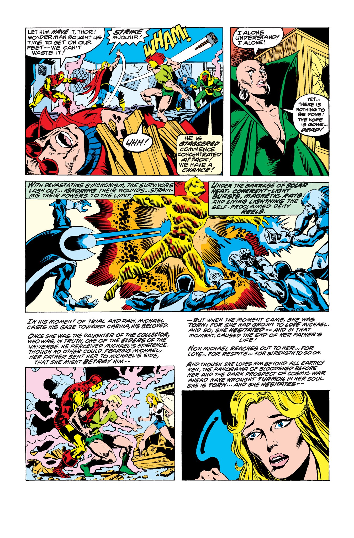 Read online The Avengers (1963) comic -  Issue # _TPB The Korvac Saga - 213