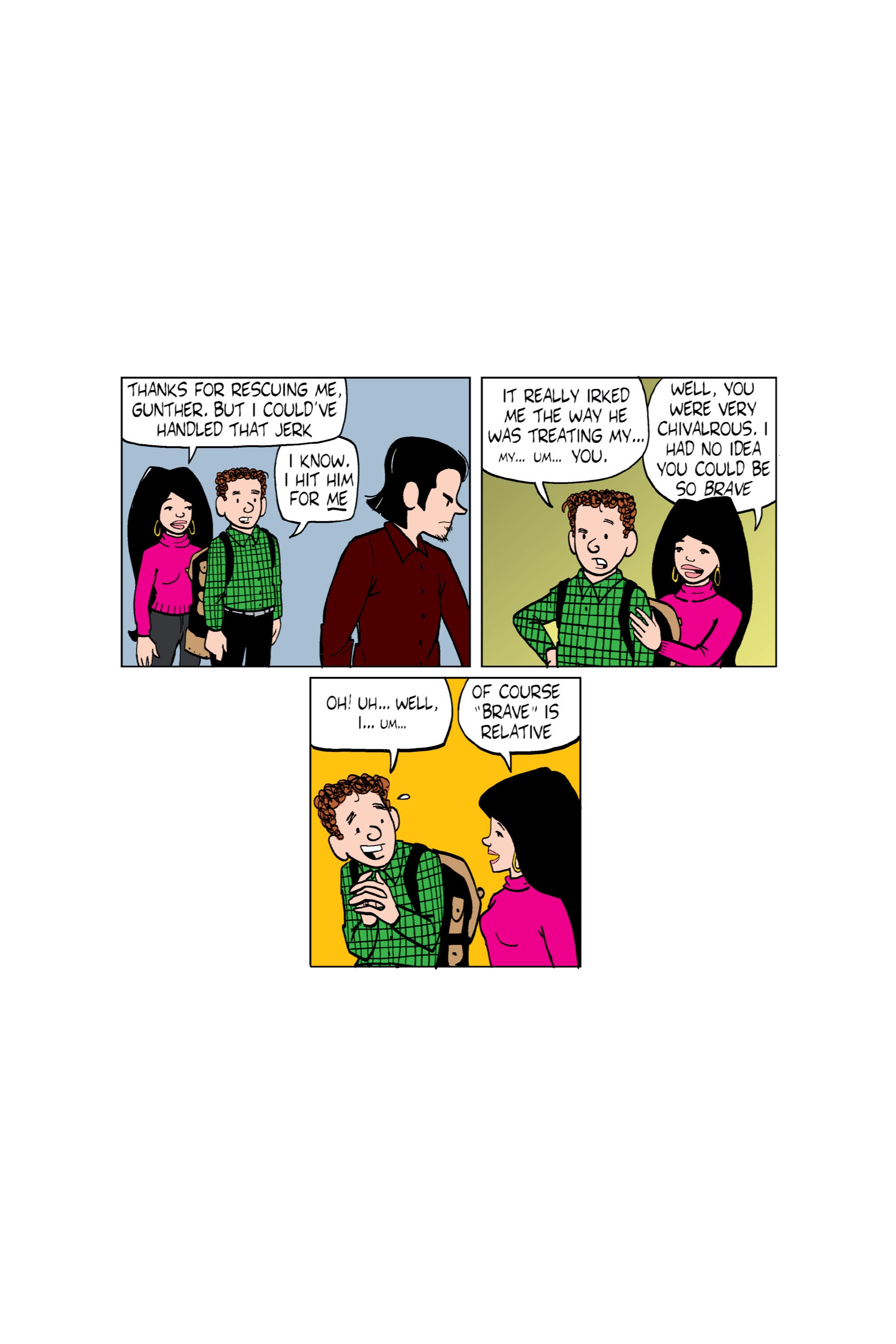 Read online Luann: Stress   Hormones = High School comic -  Issue # TPB - 39