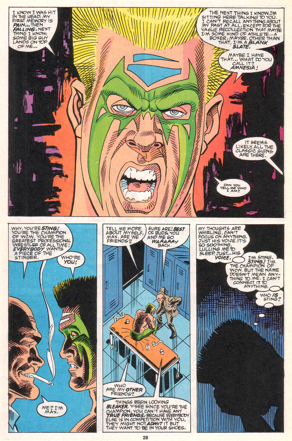 Read online WCW World Championship Wrestling comic -  Issue #7 - 28