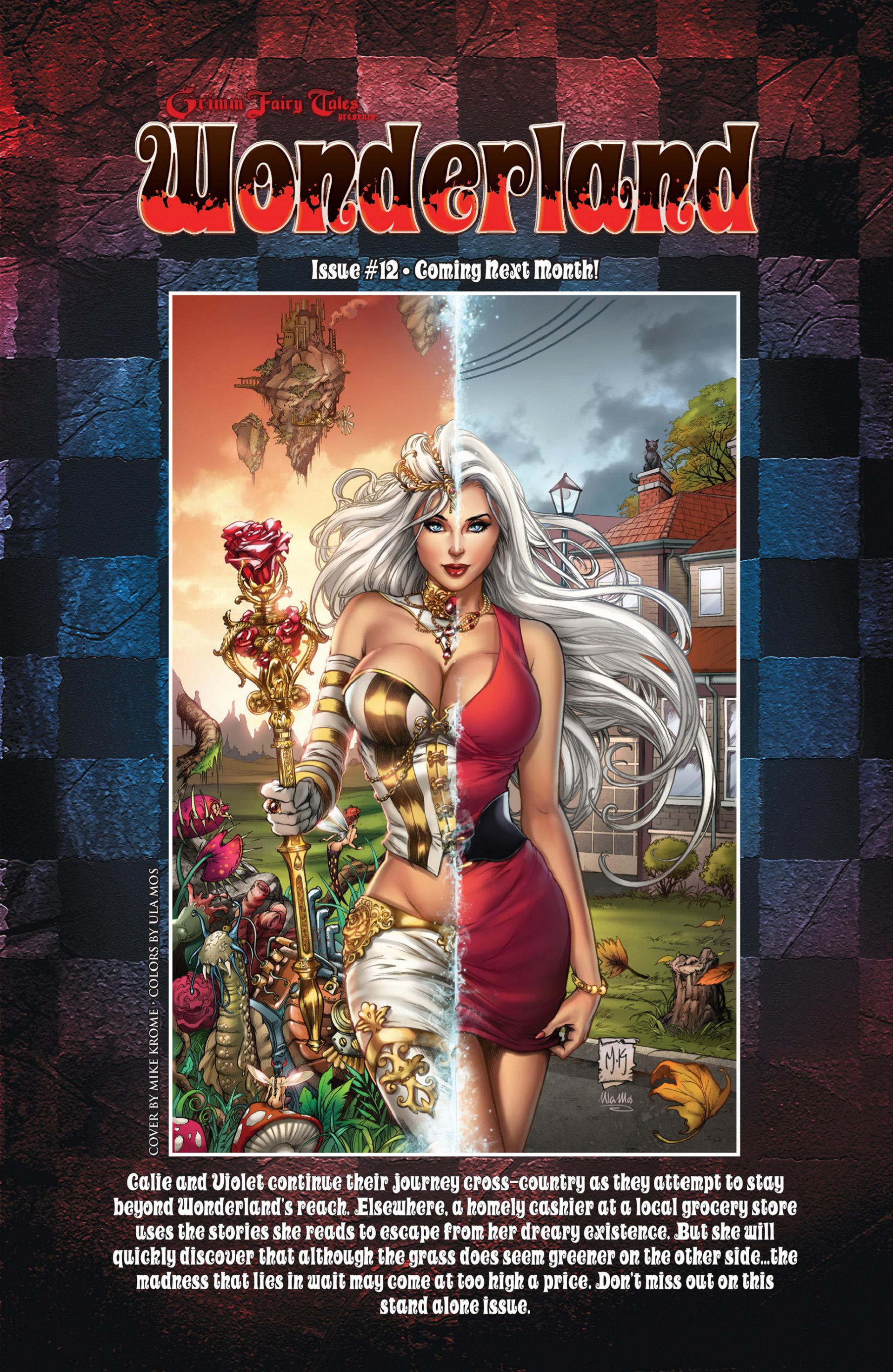 Read online Grimm Fairy Tales presents Wonderland comic -  Issue #11 - 25