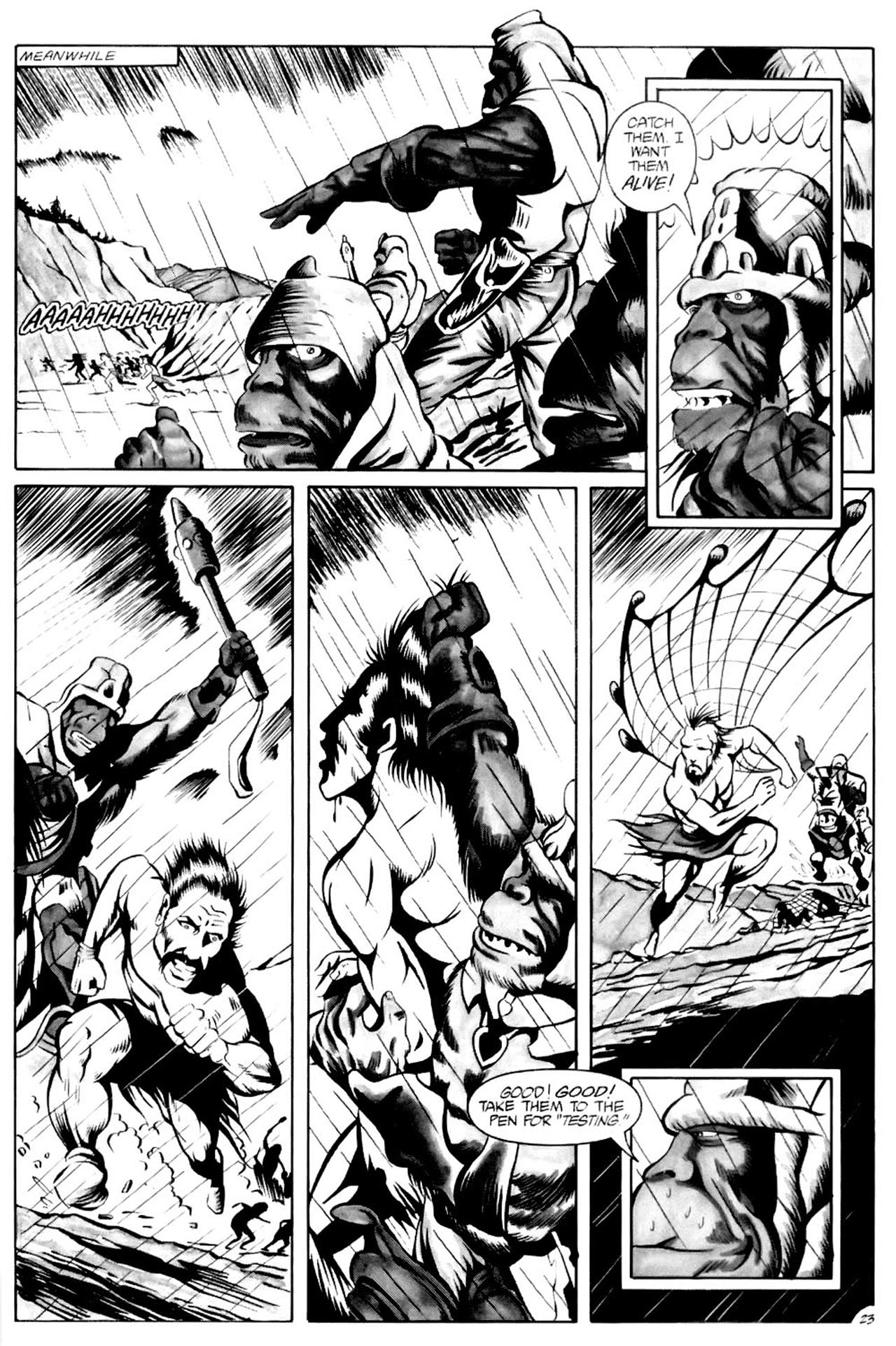 Read online Planet of the Apes (1990) comic -  Issue #3 - 25