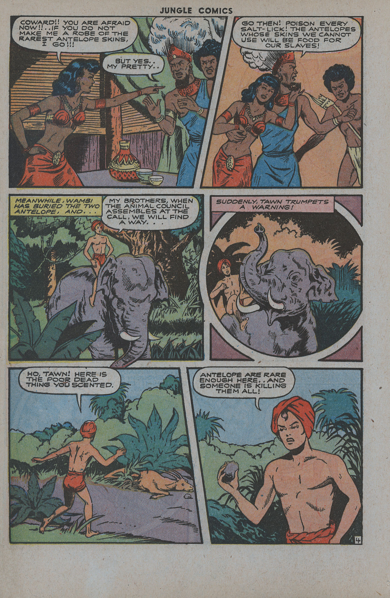 Read online Jungle Comics comic -  Issue #64 - 18