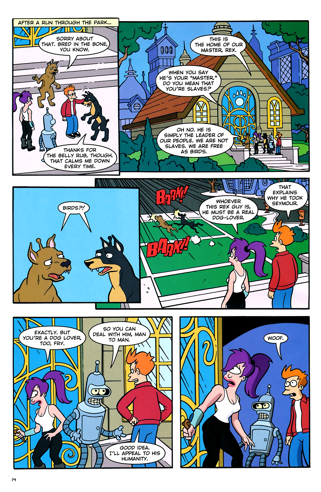 Read online Futurama Comics comic -  Issue #42 - 12