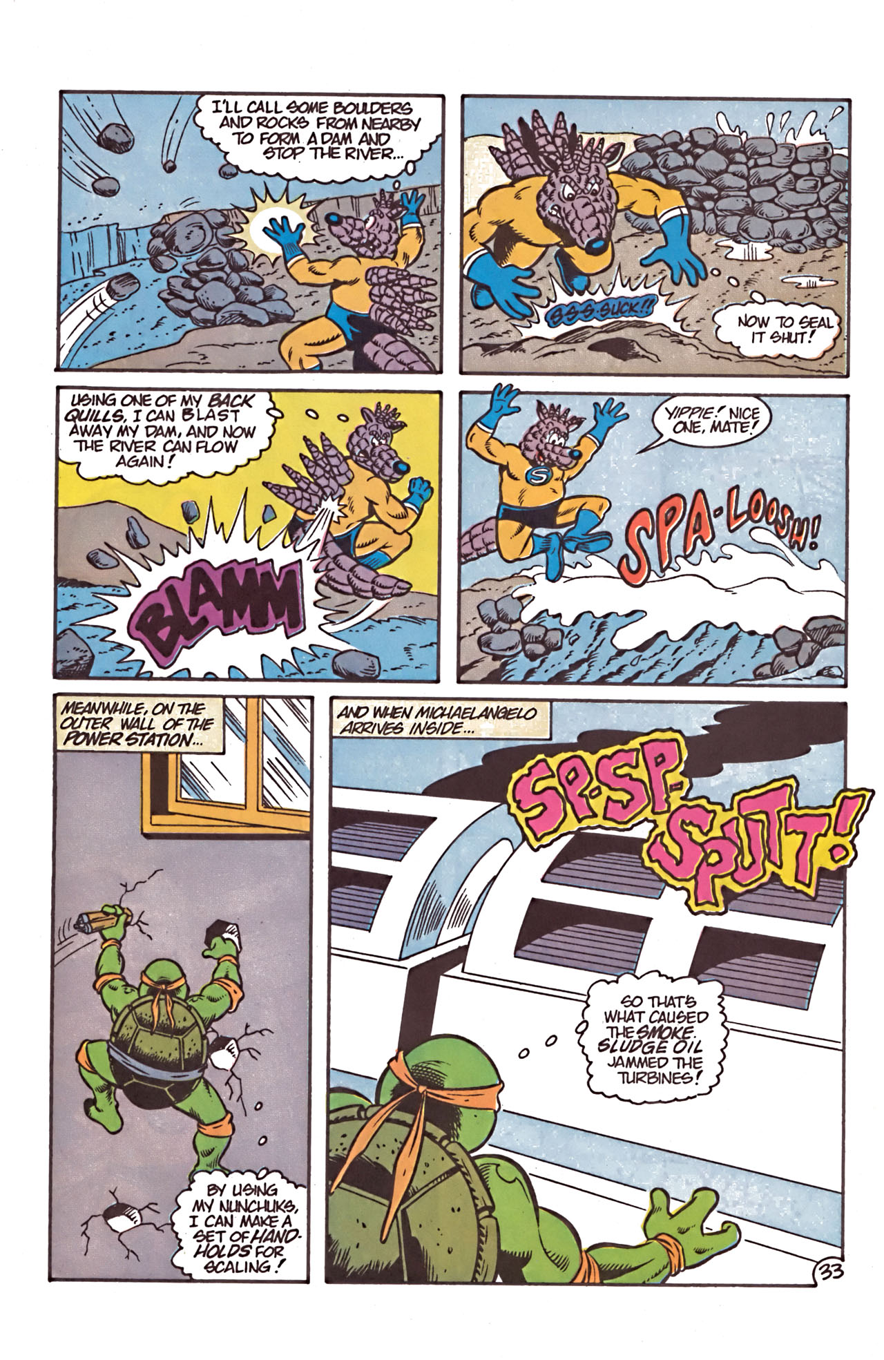 Read online Teenage Mutant Ninja Turtles Meet The Conservation Corps comic -  Issue # Full - 39