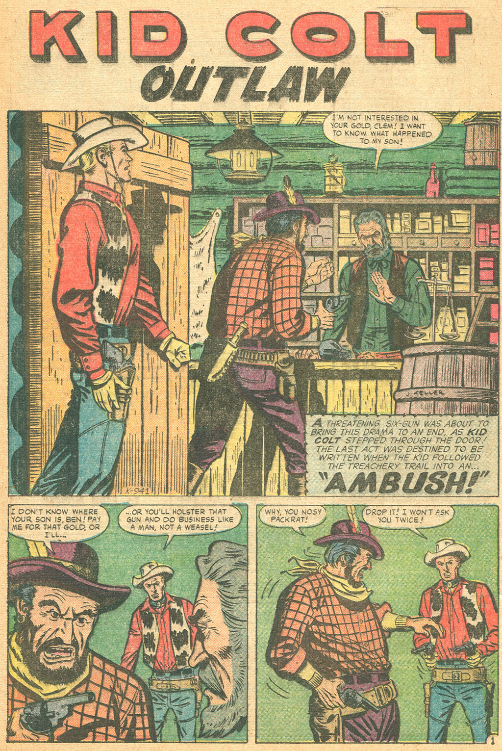 Read online Kid Colt Outlaw comic -  Issue #68 - 28