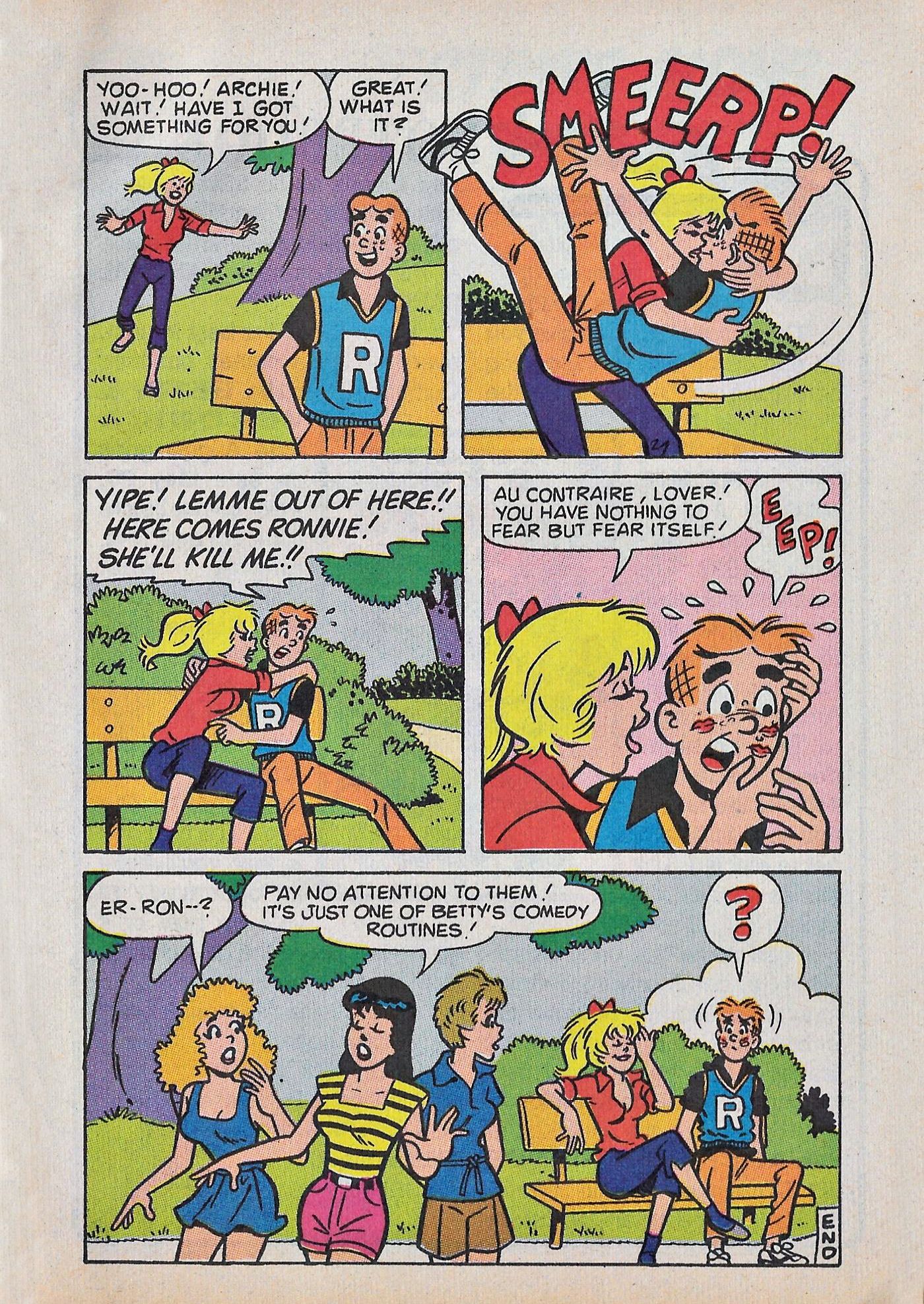 Read online Betty and Veronica Digest Magazine comic -  Issue #56 - 107