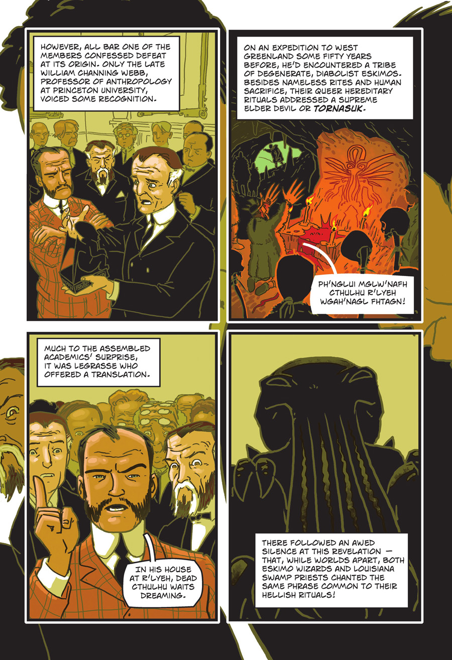 Read online The Lovecraft Anthology comic -  Issue # TPB 1 - 16