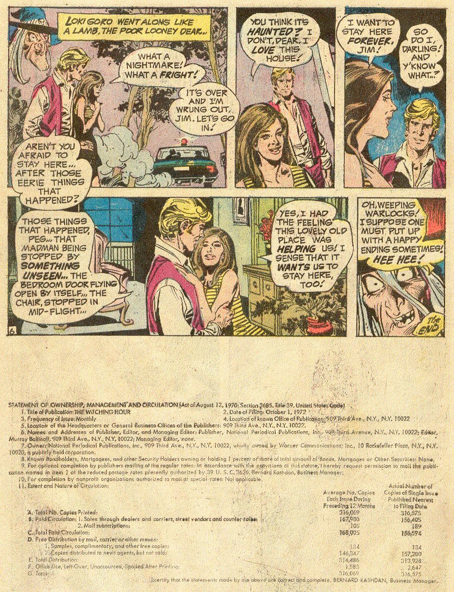 Read online The Witching Hour (1969) comic -  Issue #30 - 8