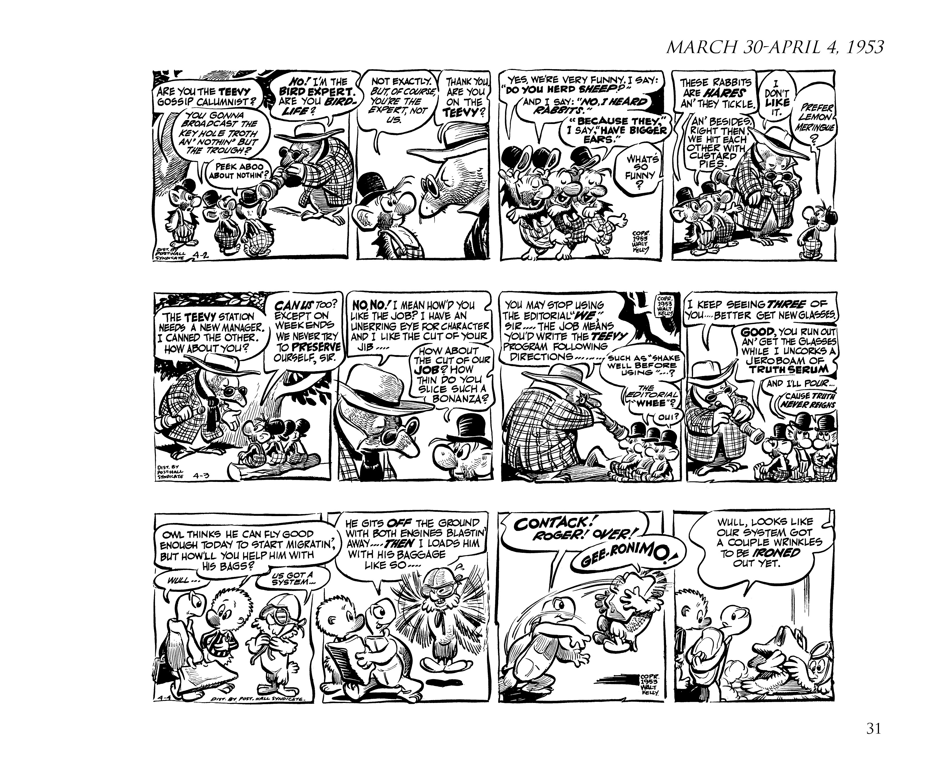 Read online Pogo by Walt Kelly: The Complete Syndicated Comic Strips comic -  Issue # TPB 3 (Part 1) - 43