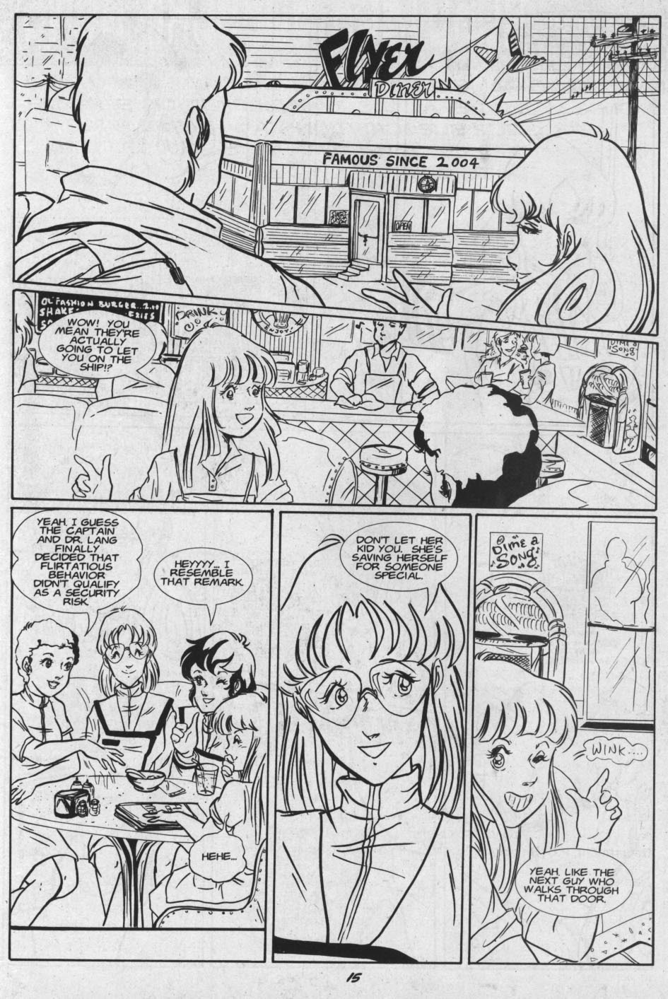 Read online Robotech Academy Blues comic -  Issue #2 - 17