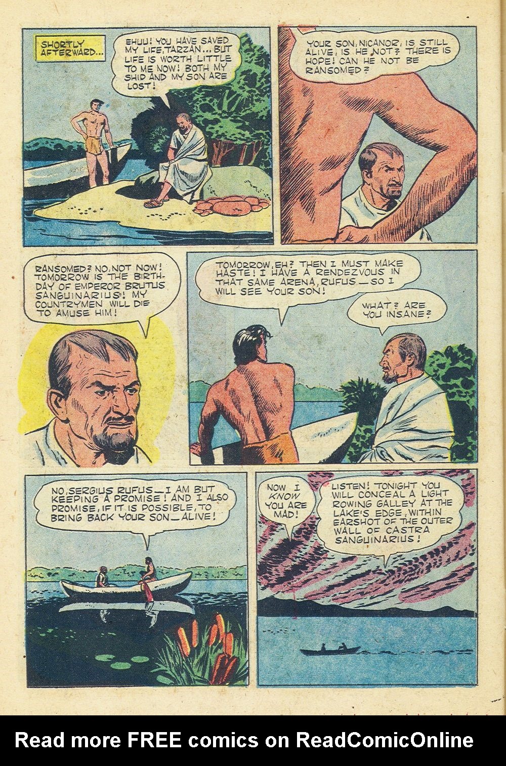 Read online Tarzan (1948) comic -  Issue #58 - 34
