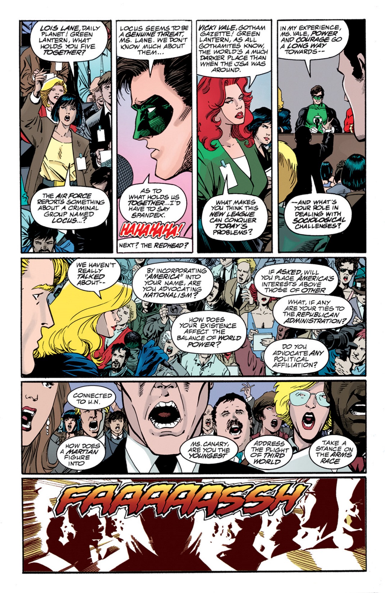 Read online JLA: Year One comic -  Issue #2 - 9