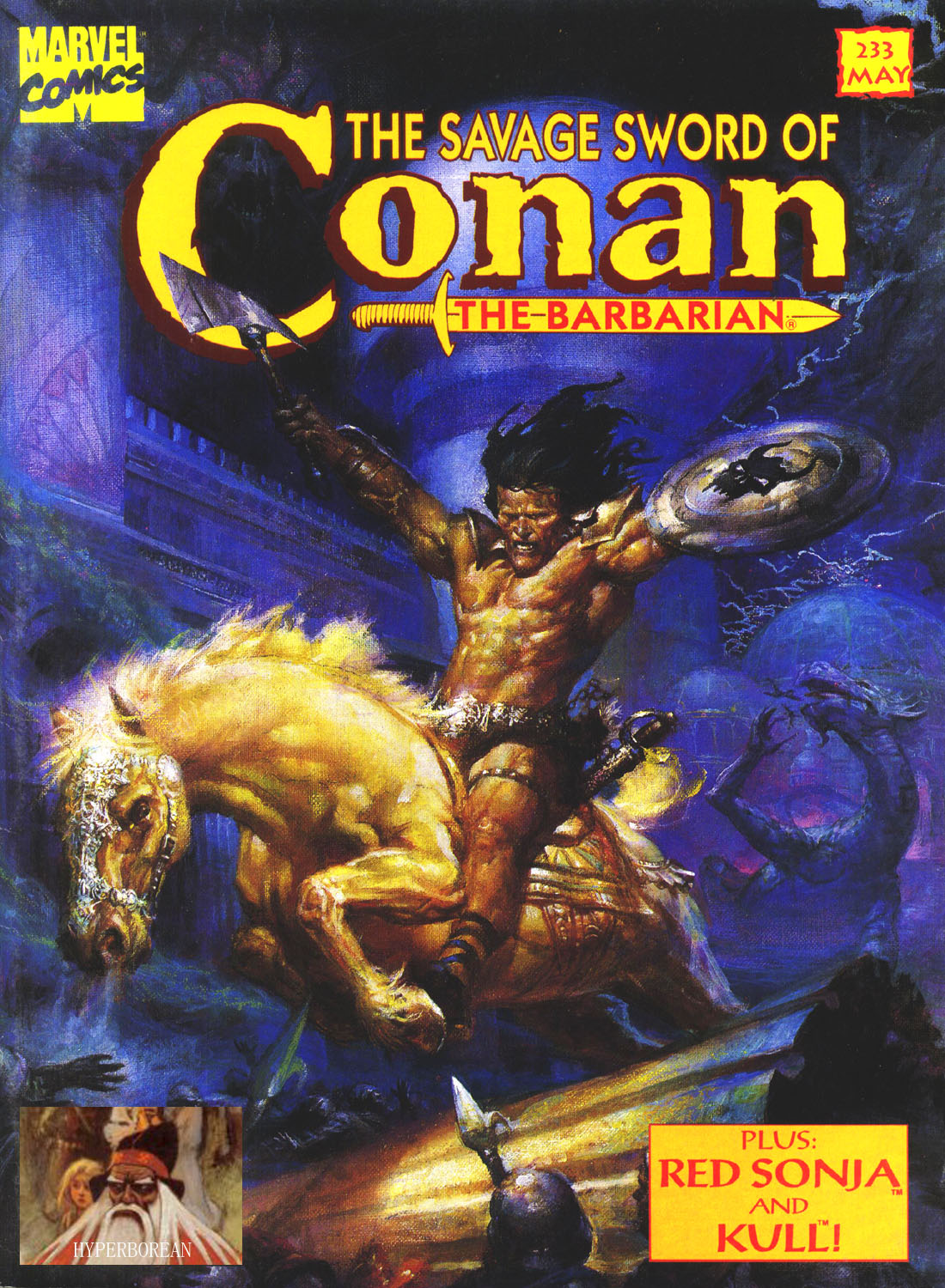 Read online The Savage Sword Of Conan comic -  Issue #233 - 1