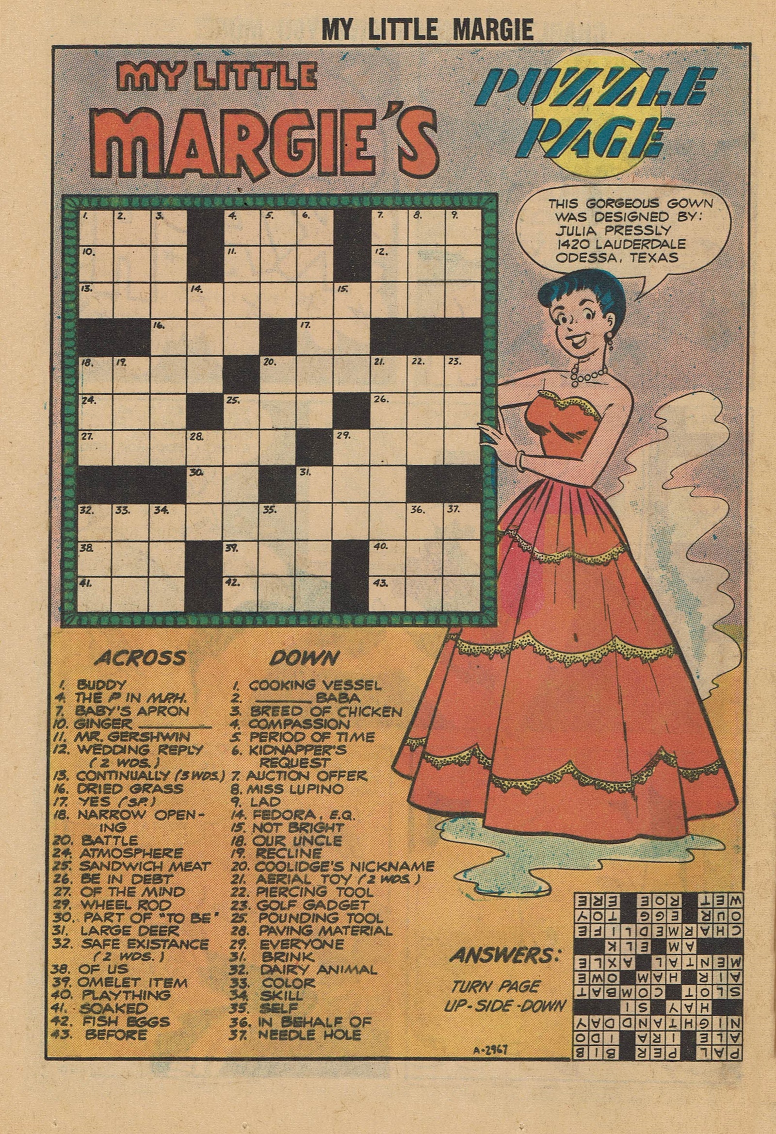 Read online My Little Margie (1963) comic -  Issue # Full - 24