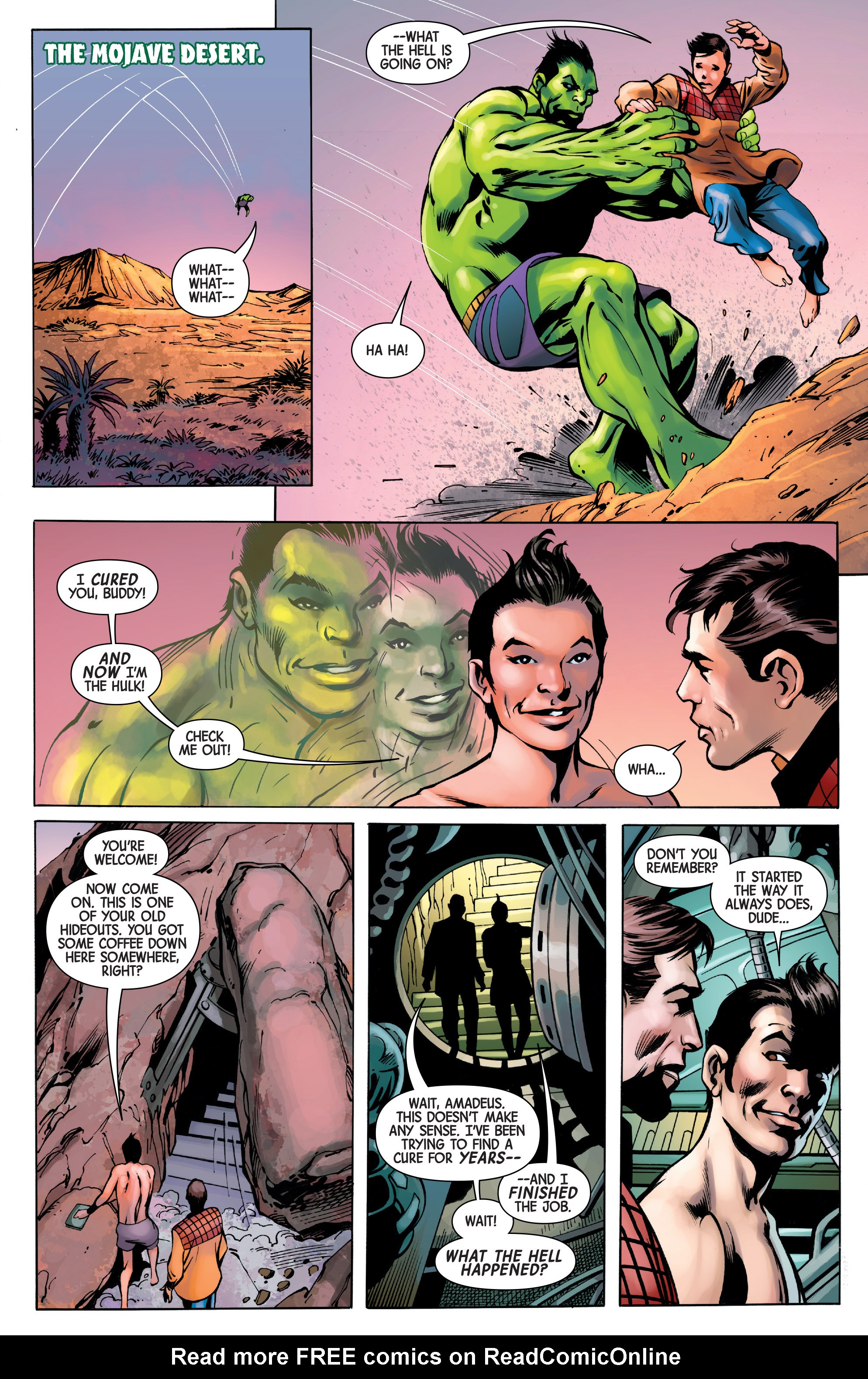 Read online Totally Awesome Hulk comic -  Issue #7 - 7