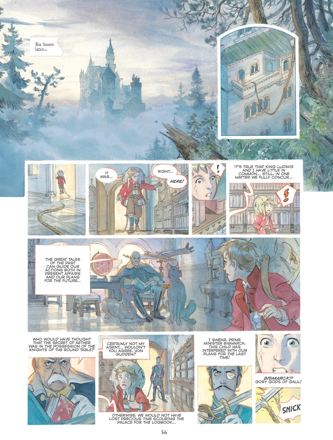 Read online Castle In the Stars: The Space Race of 1869 comic -  Issue #Castle In the Stars TPB The Moon-King - 59