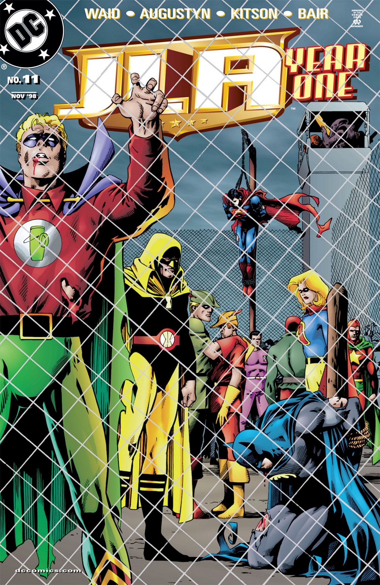Read online JLA: Year One comic -  Issue #11 - 1