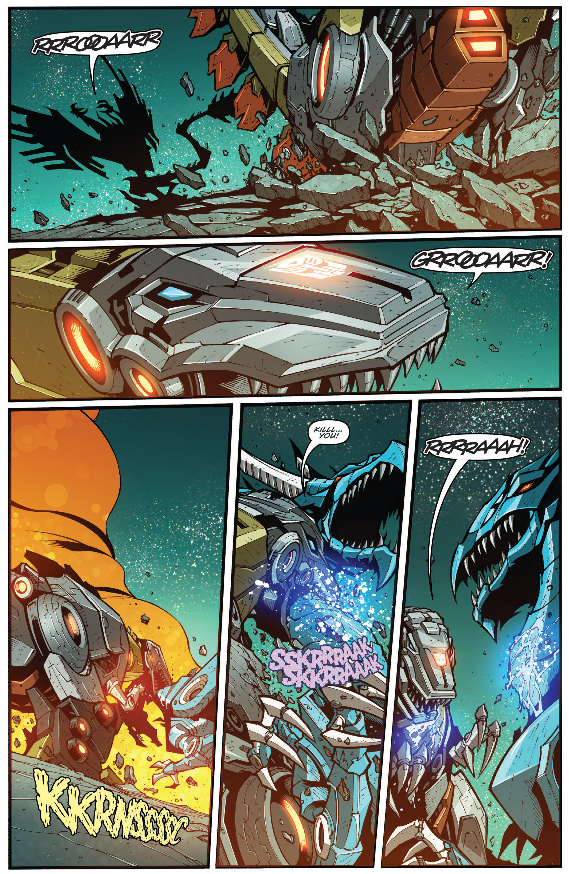 Read online The Transformers Prime: Rage of the Dinobots comic -  Issue #1 - 19