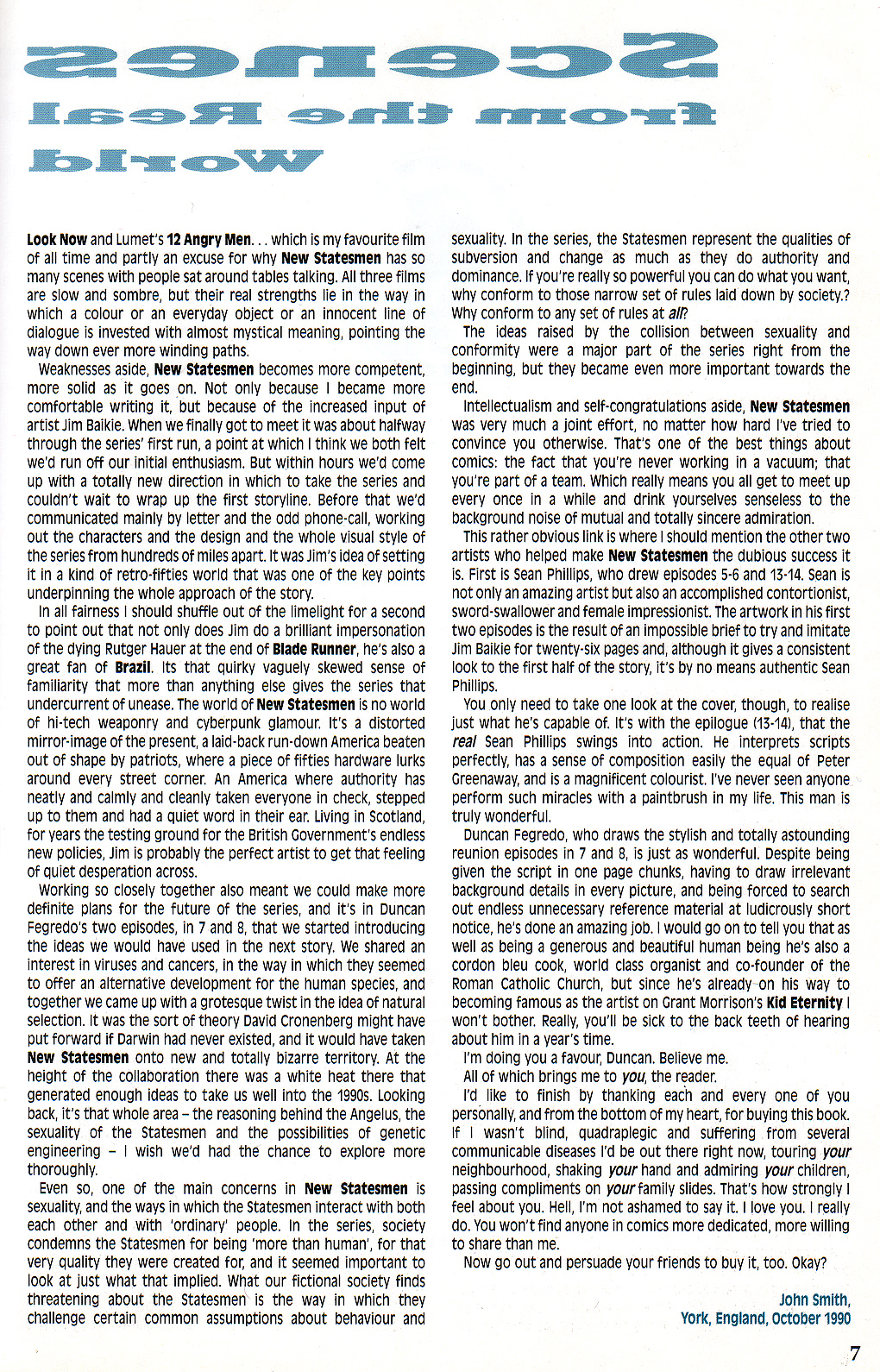 Read online New Statesmen comic -  Issue # TPB - 8