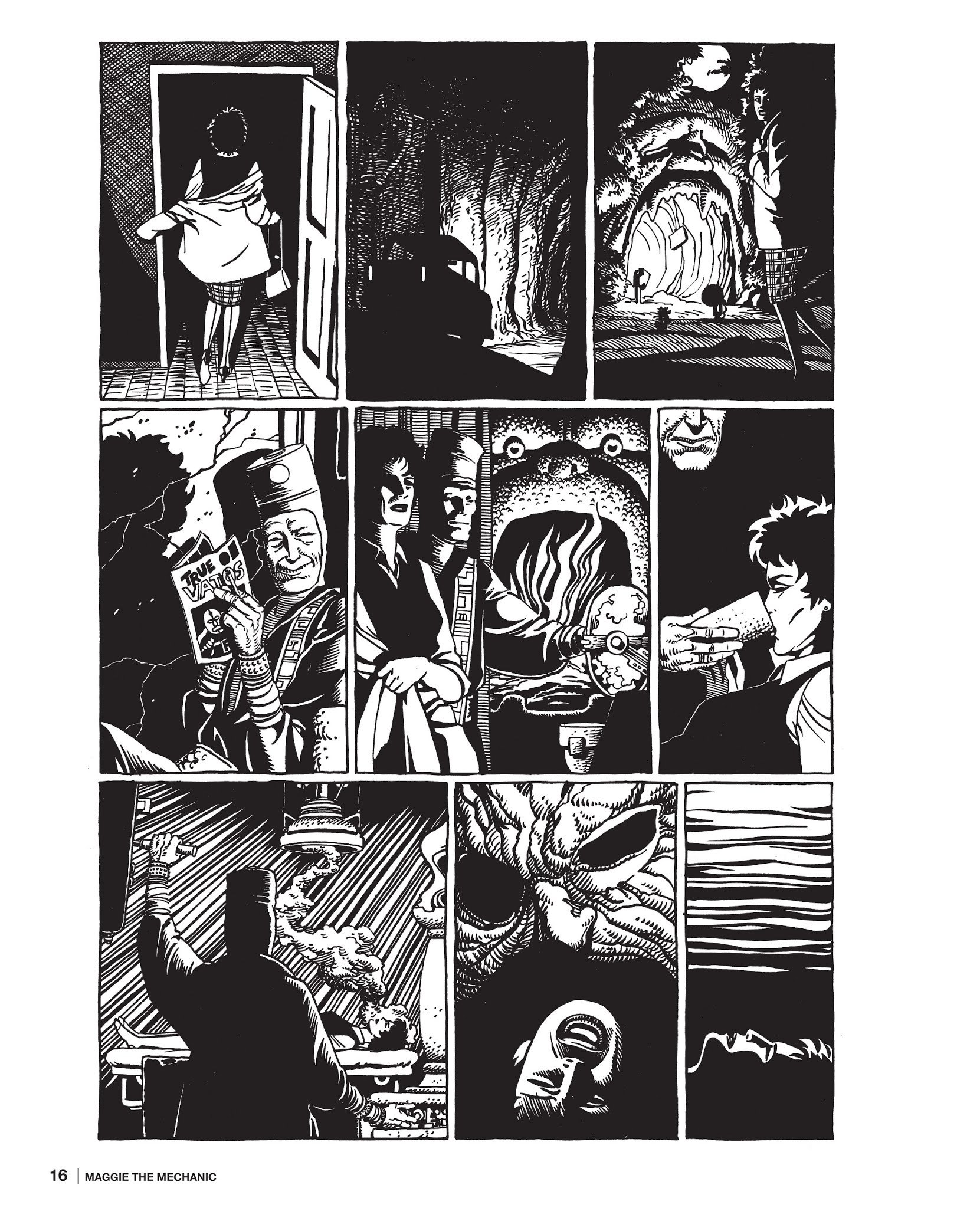 Read online Maggie the Mechanic: The Love & Rockets Library - Locas comic -  Issue # TPB (Part 1) - 16