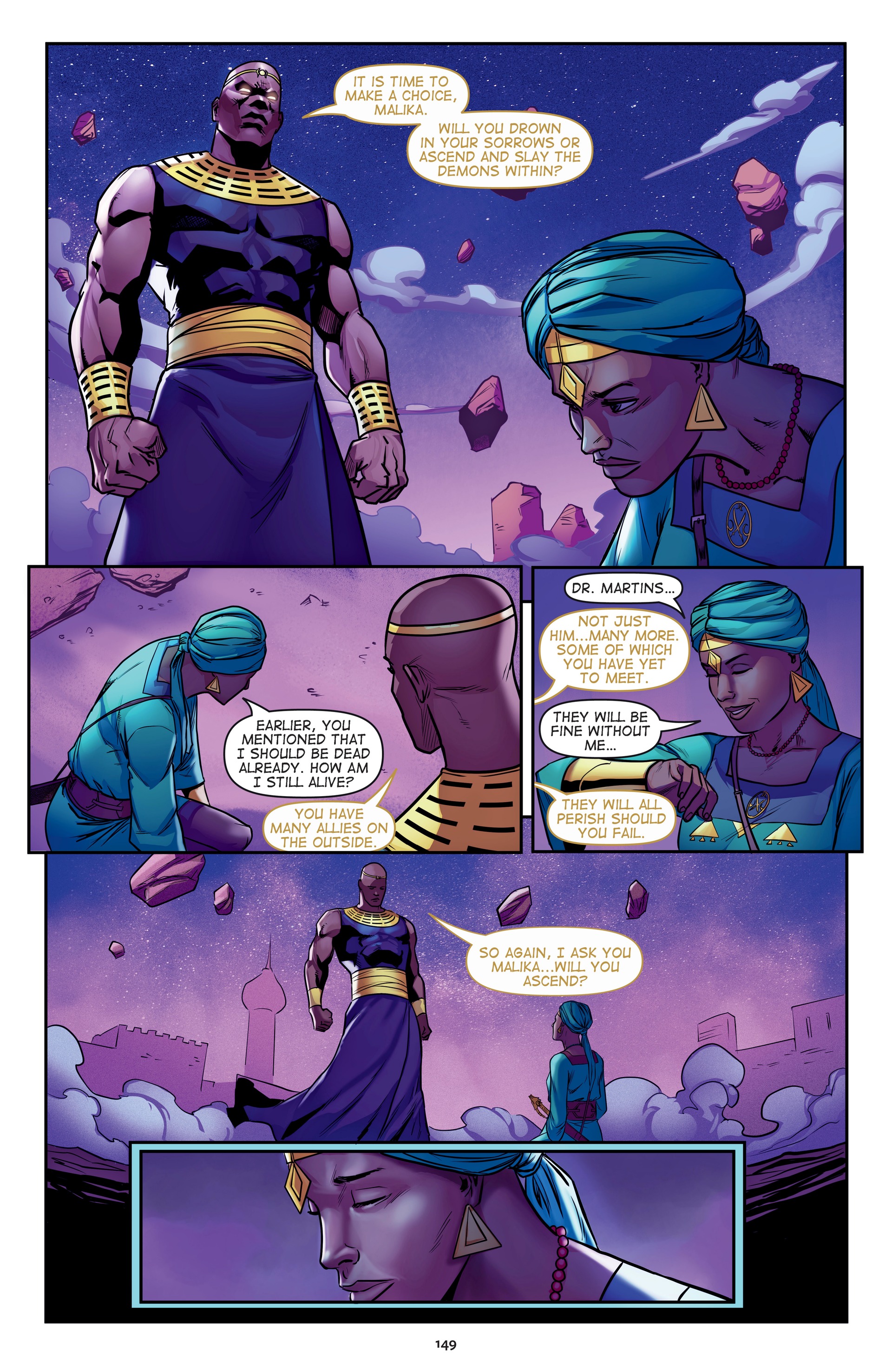 Read online Malika: Warrior Queen comic -  Issue # TPB 2 (Part 2) - 51