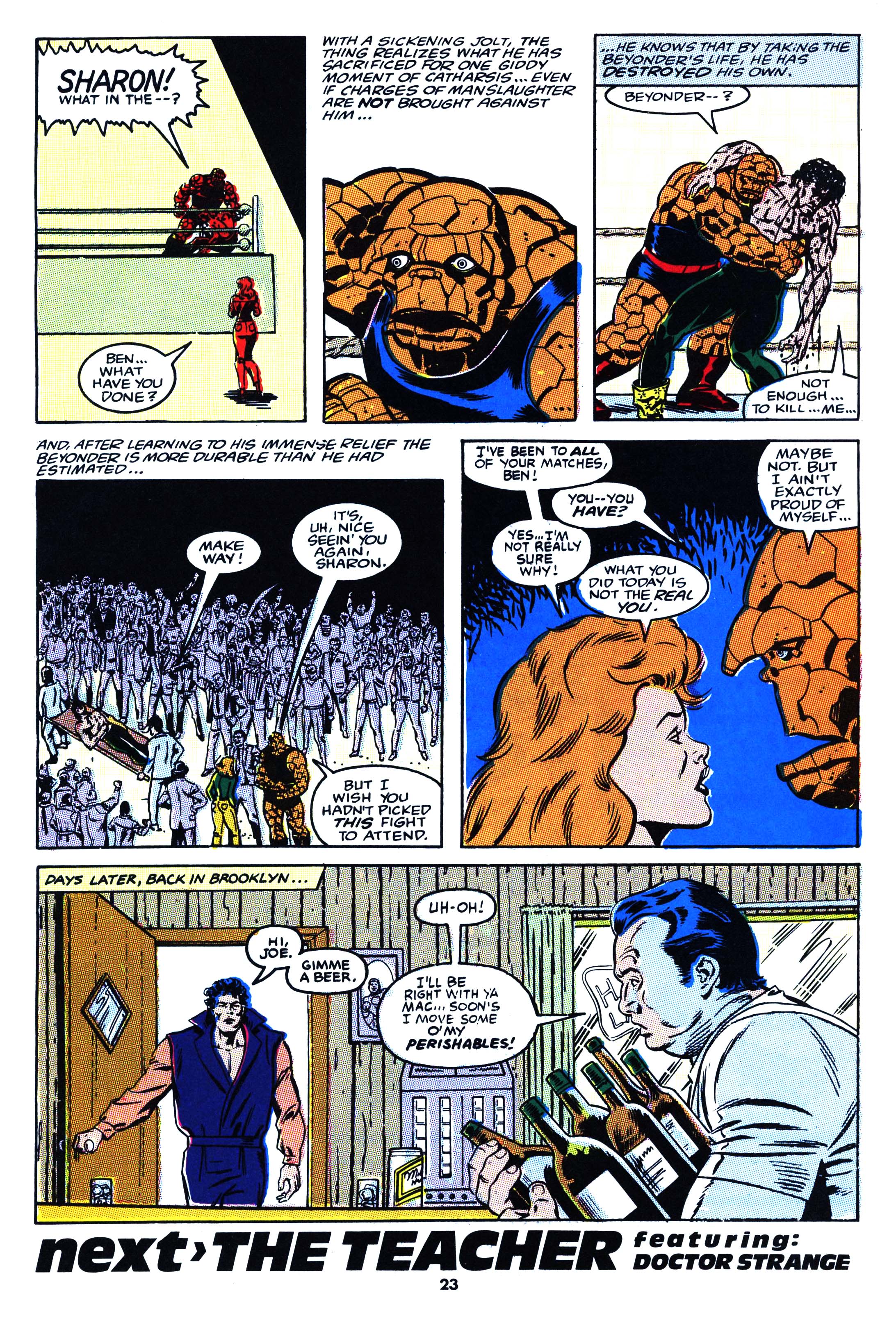 Read online Secret Wars (1985) comic -  Issue #61 - 23