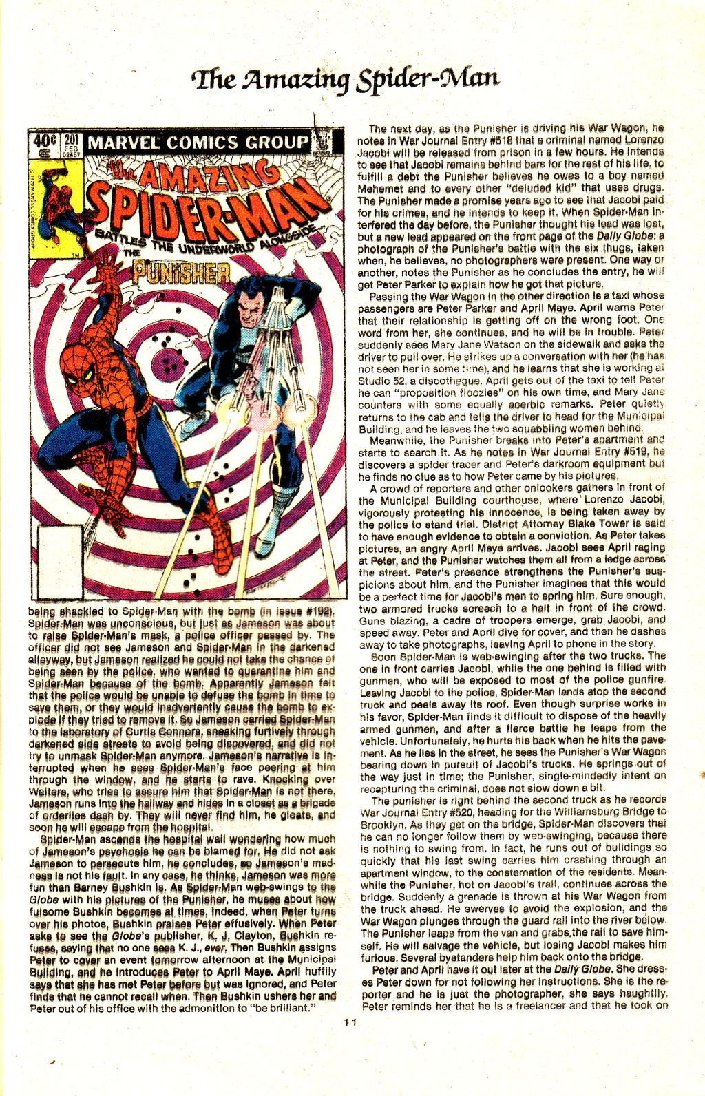 Read online The Official Marvel Index to The Amazing Spider-Man comic -  Issue #9 - 13
