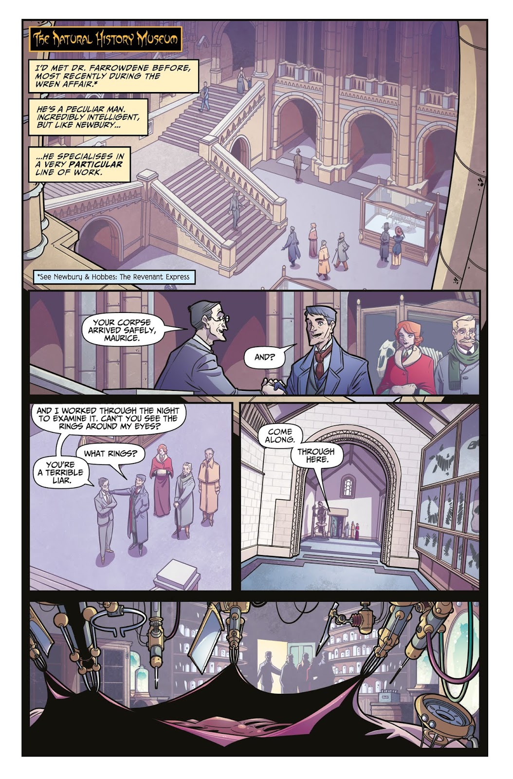 Newbury & Hobbes: The Undying issue 1 - Page 19