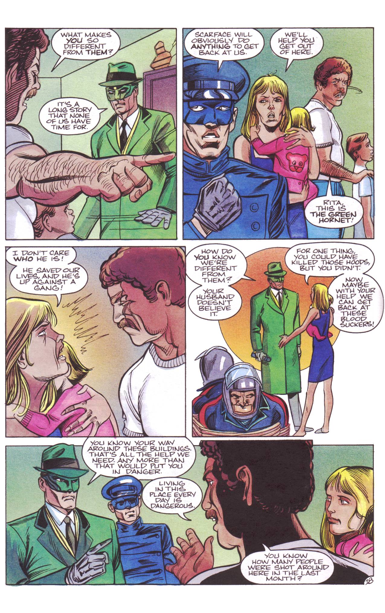 Read online Tales of the Green Hornet (1991) comic -  Issue #4 - 19