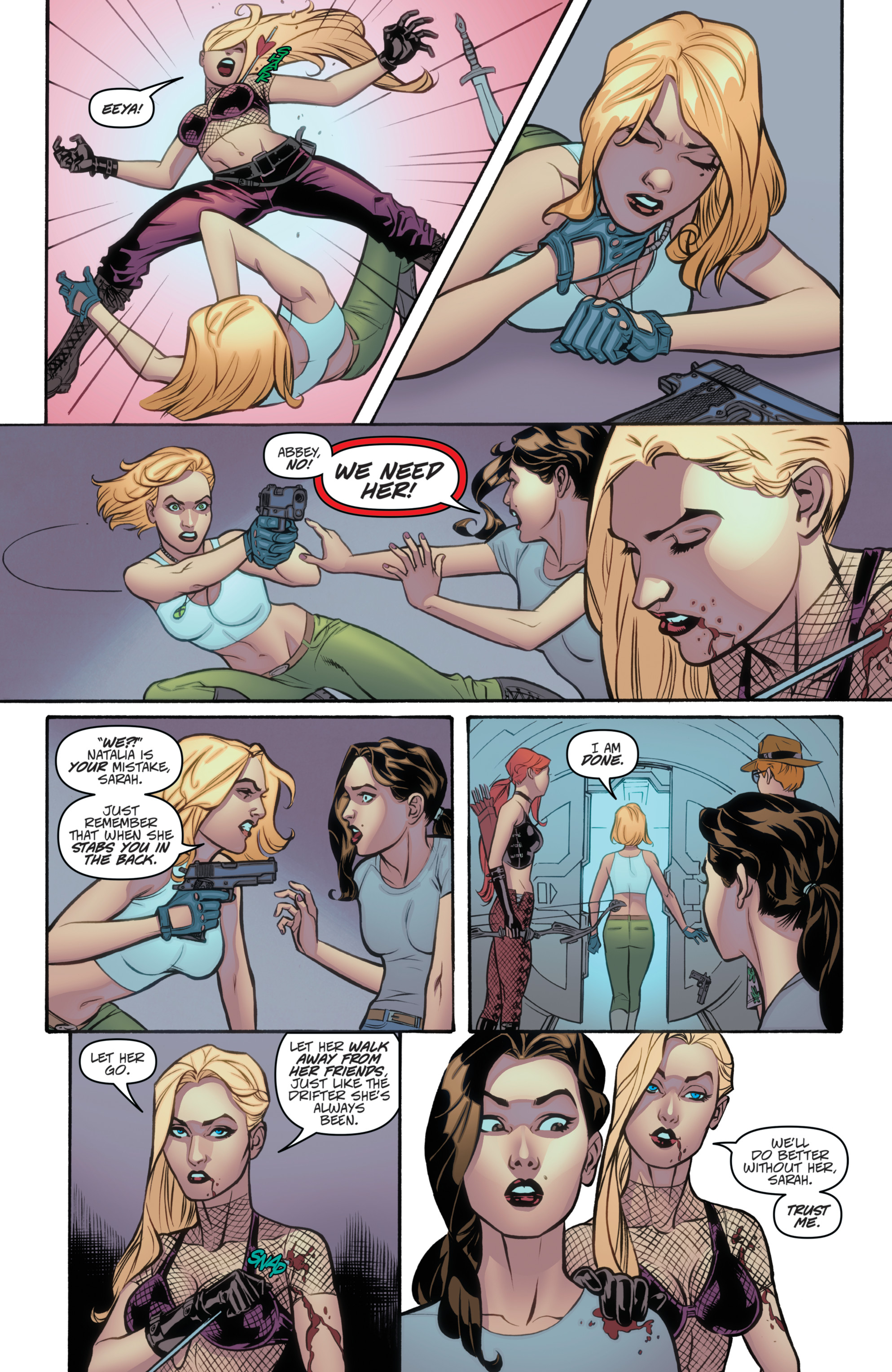 Read online Danger Girl: Renegade comic -  Issue #4 - 19