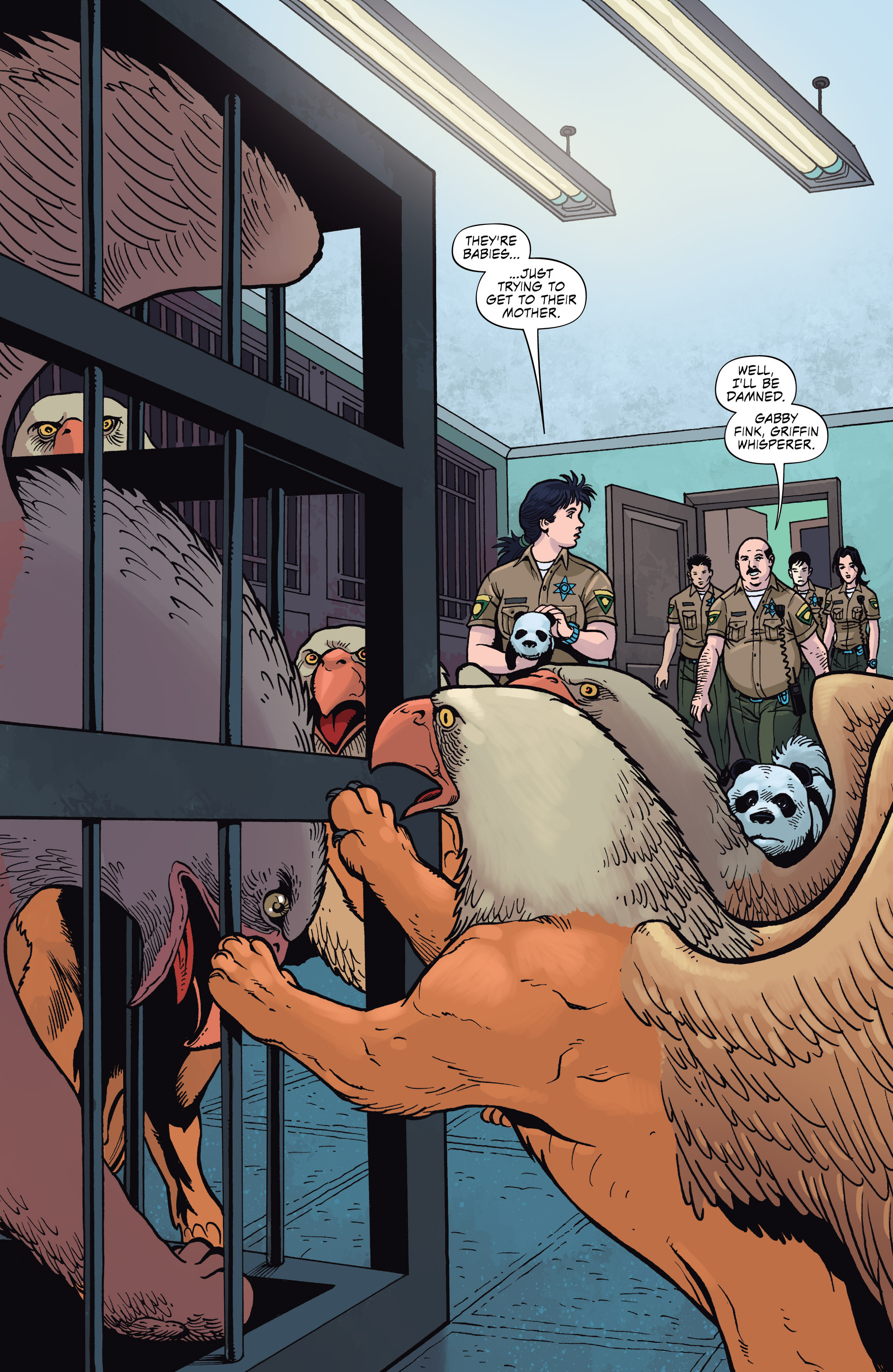Read online Creature Cops: Special Varmint Unit comic -  Issue #3 - 6