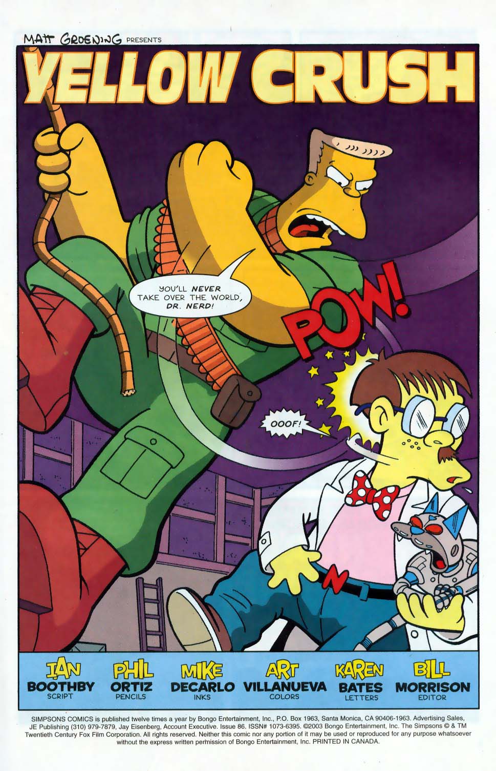 Read online Simpsons Comics comic -  Issue #86 - 2