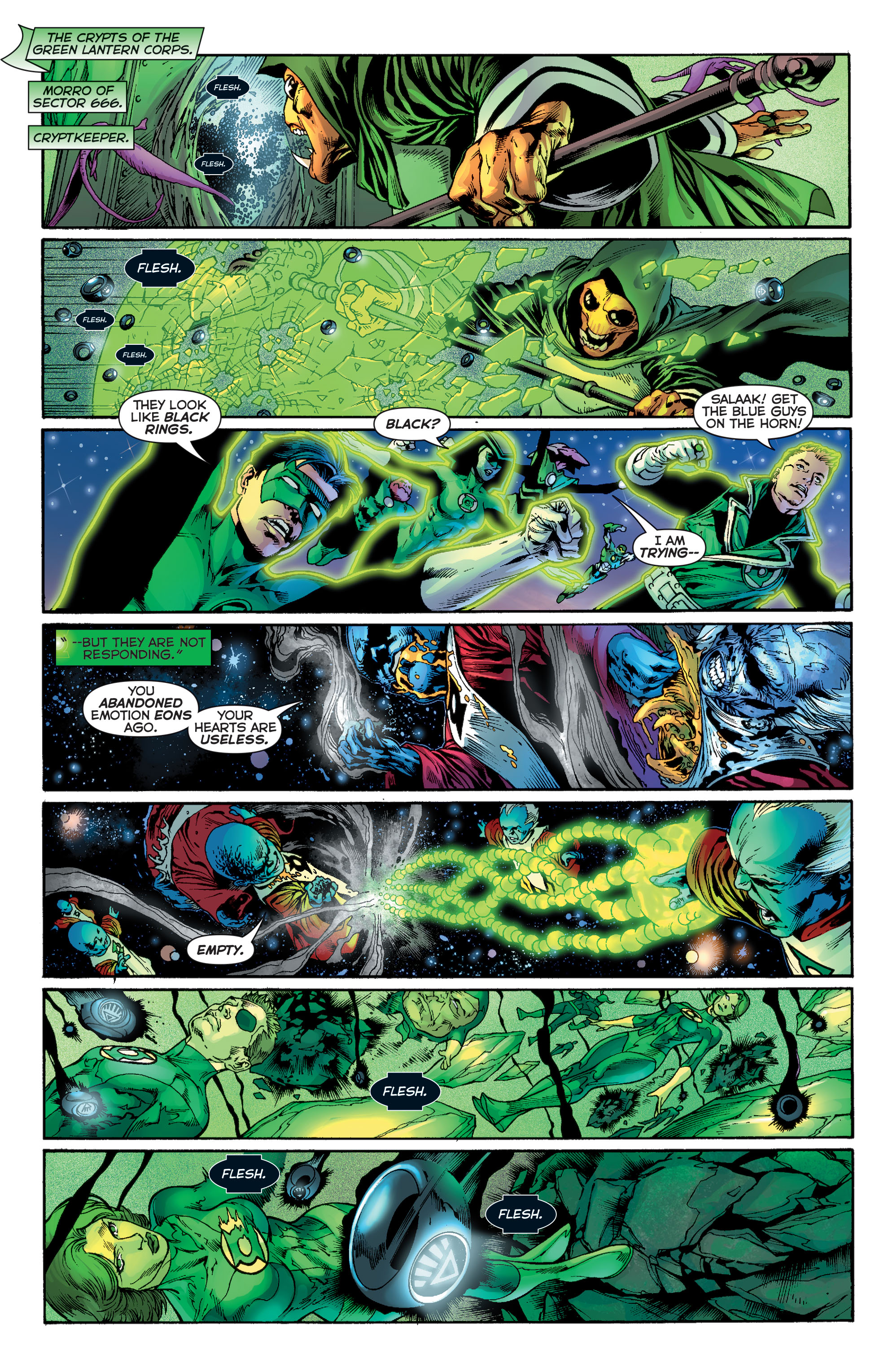 Read online Blackest Night Saga (DC Essential Edition) comic -  Issue # TPB (Part 1) - 70