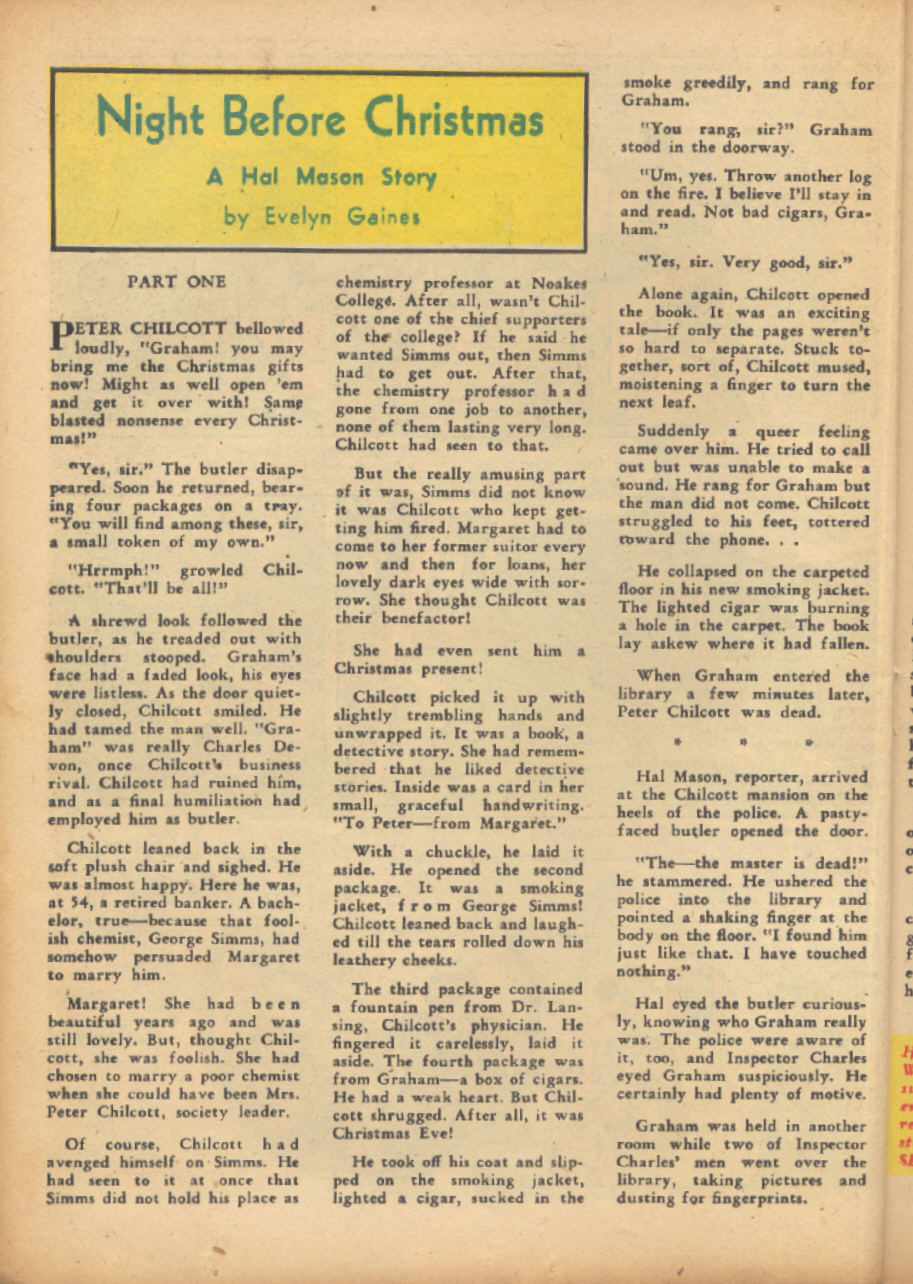 Read online Sensation (Mystery) Comics comic -  Issue #24 - 40