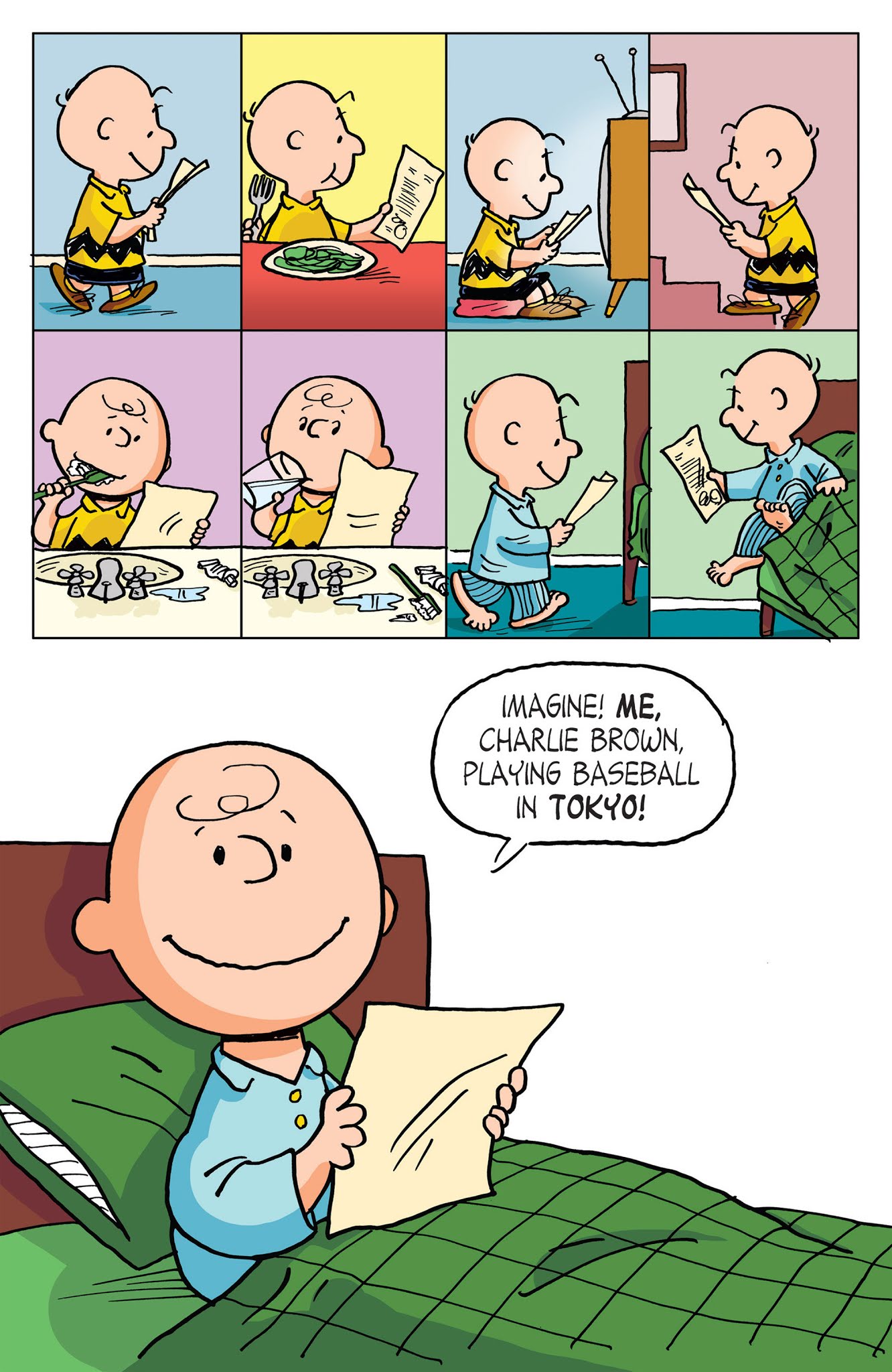 Read online Peanuts: It's Tokyo, Charlie Brown! comic -  Issue # TPB - 17