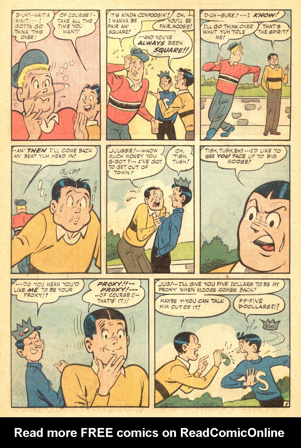 Read online Archie's Pal Jughead comic -  Issue #48 - 30