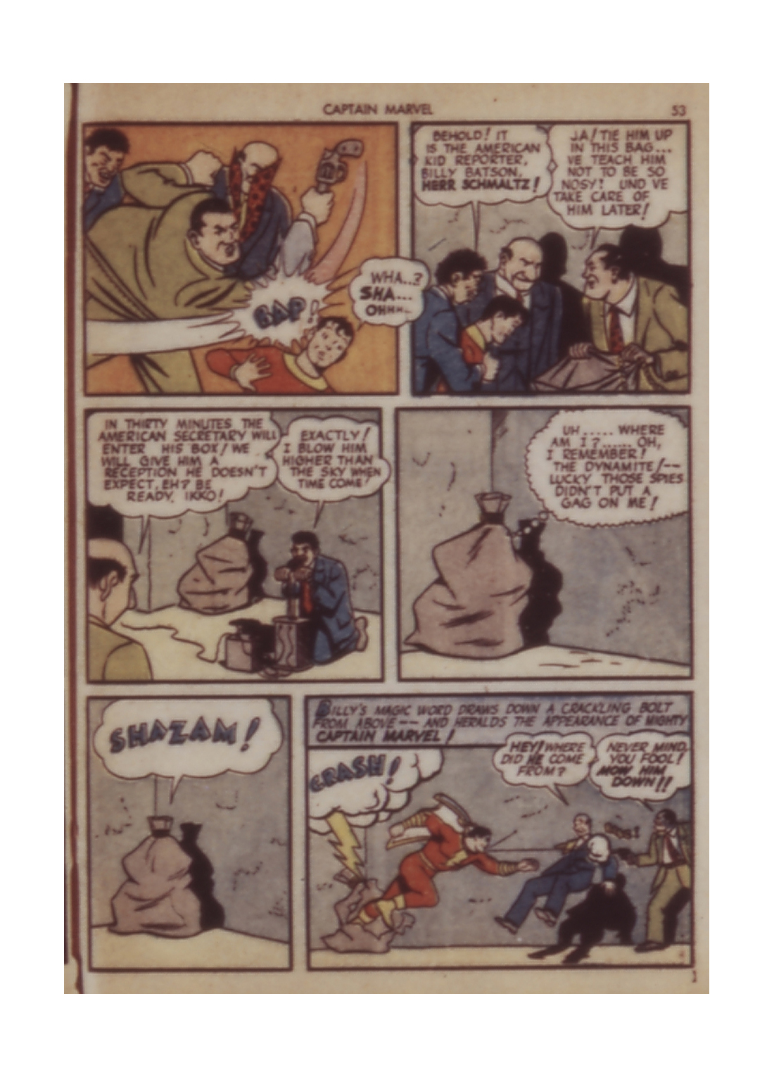 Read online Captain Marvel Adventures comic -  Issue #16 - 53