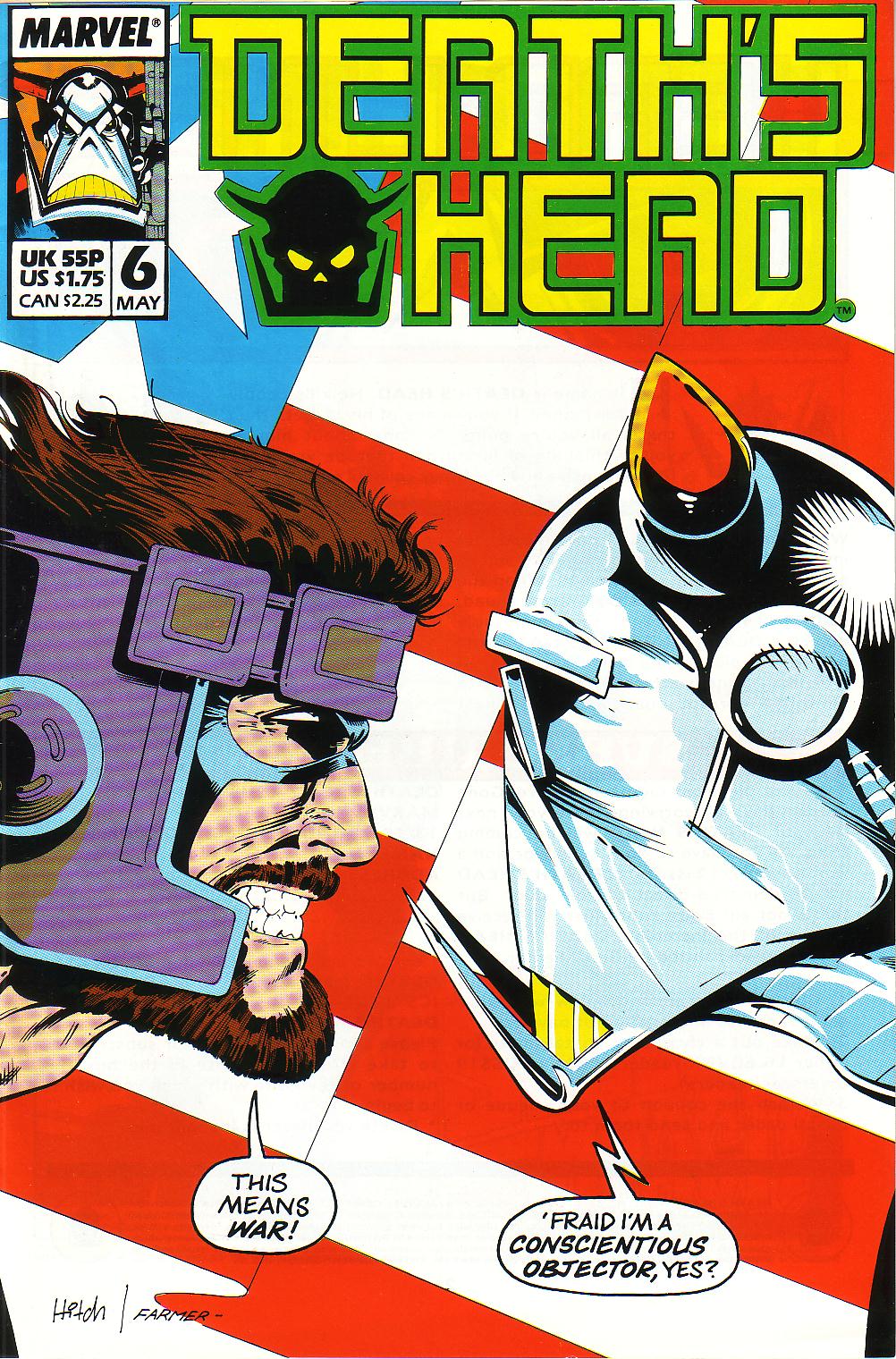 Read online Death's Head comic -  Issue #6 - 1