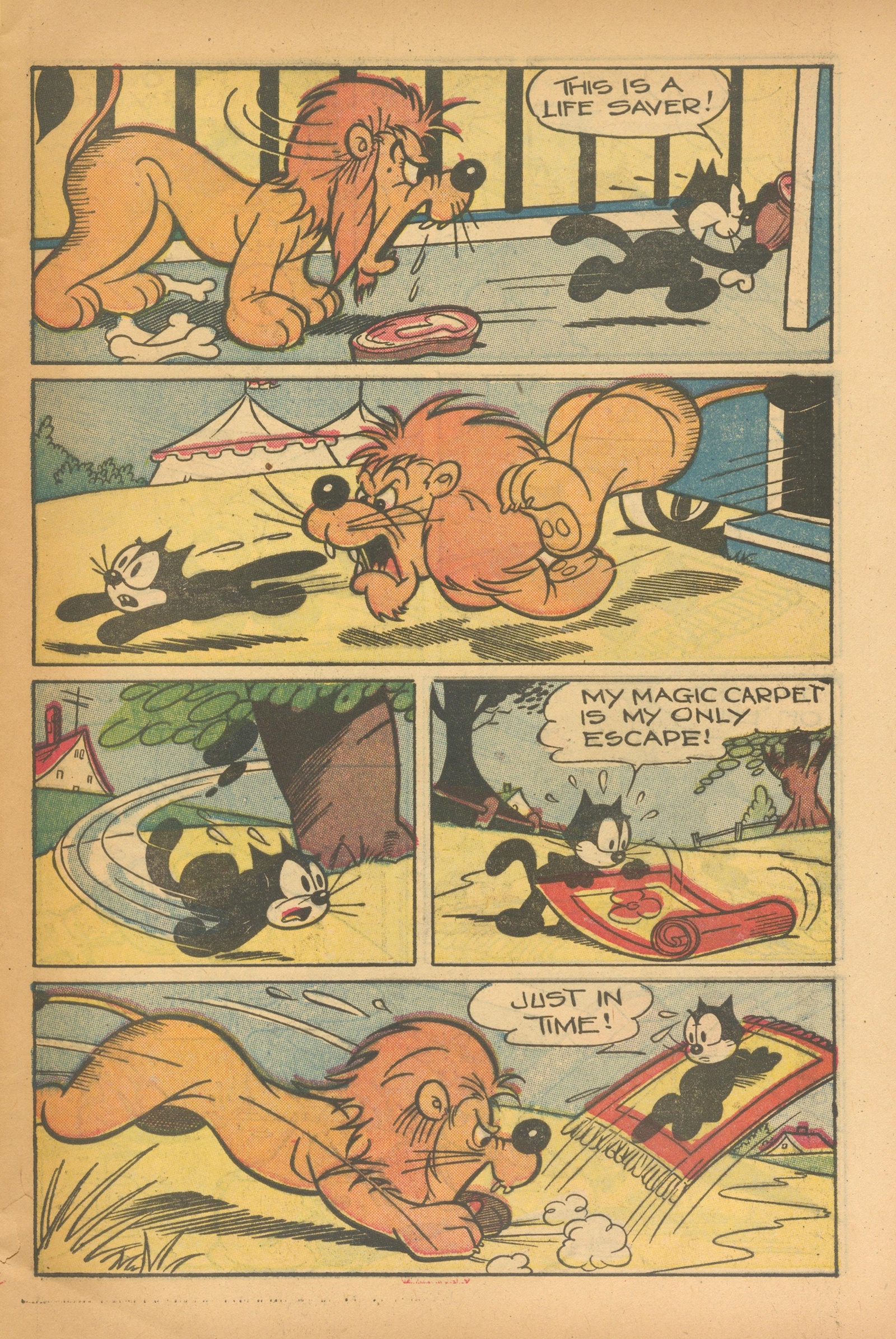 Read online Felix the Cat (1951) comic -  Issue #29 - 7