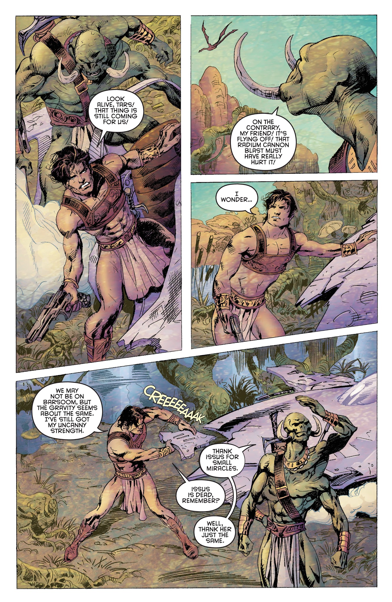 Read online Pathfinder: Worldscape (2017) comic -  Issue # Issue Warlord of Mars - 9