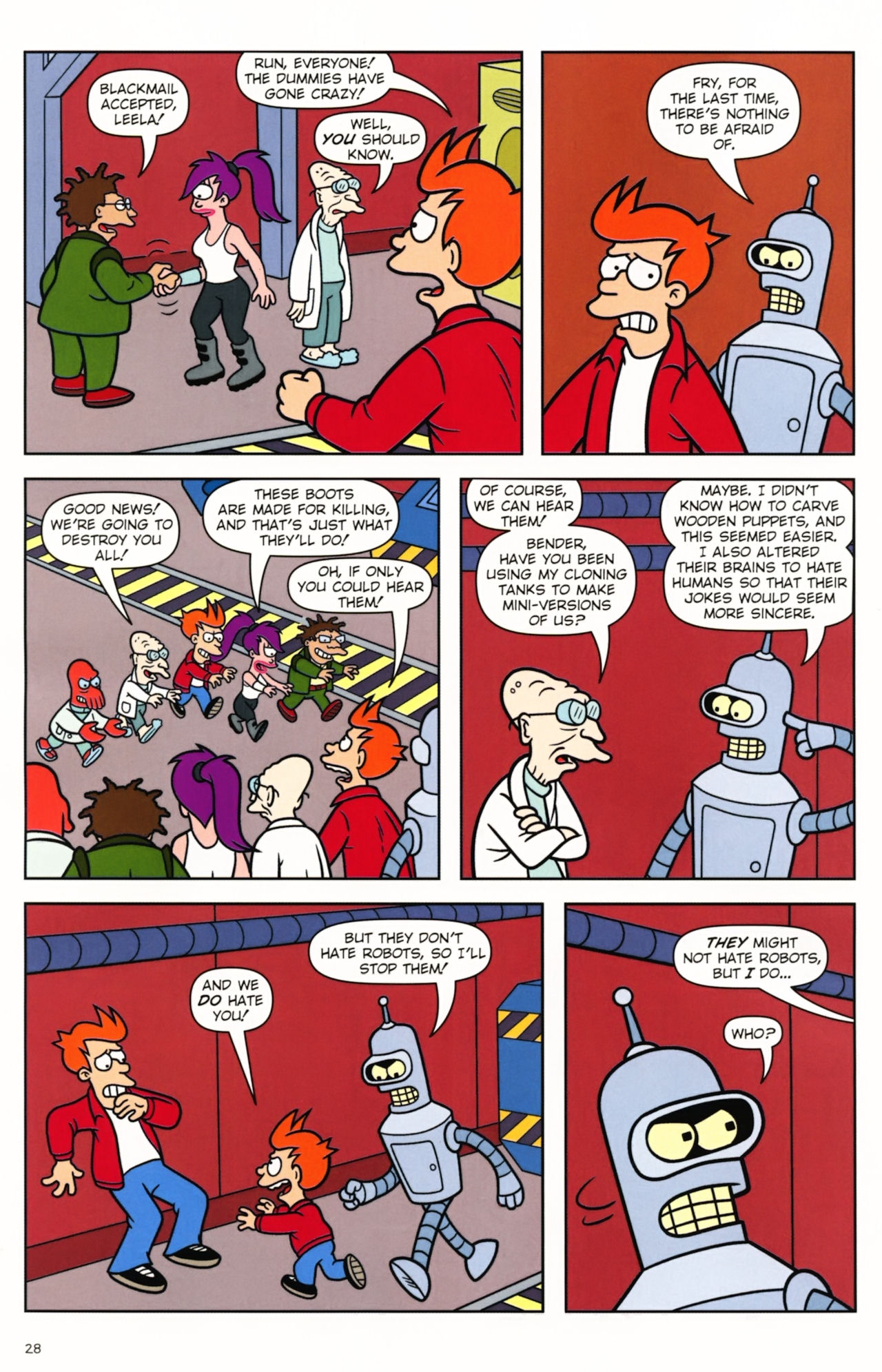 Read online Futurama Comics comic -  Issue #49 - 24